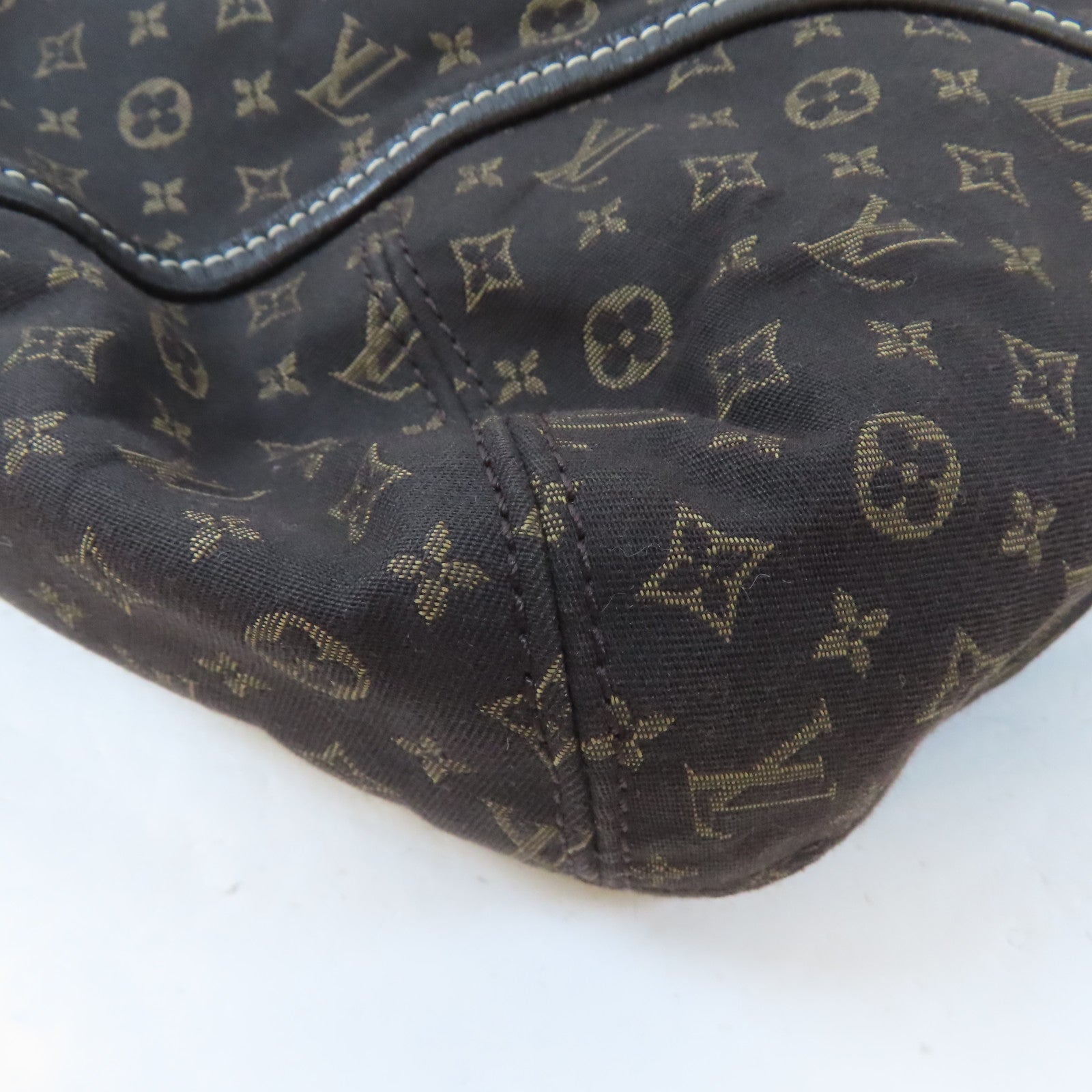 LOUIS VUITTON Monogram Idylle Elegie金扣手挽肩背兩用袋啡色