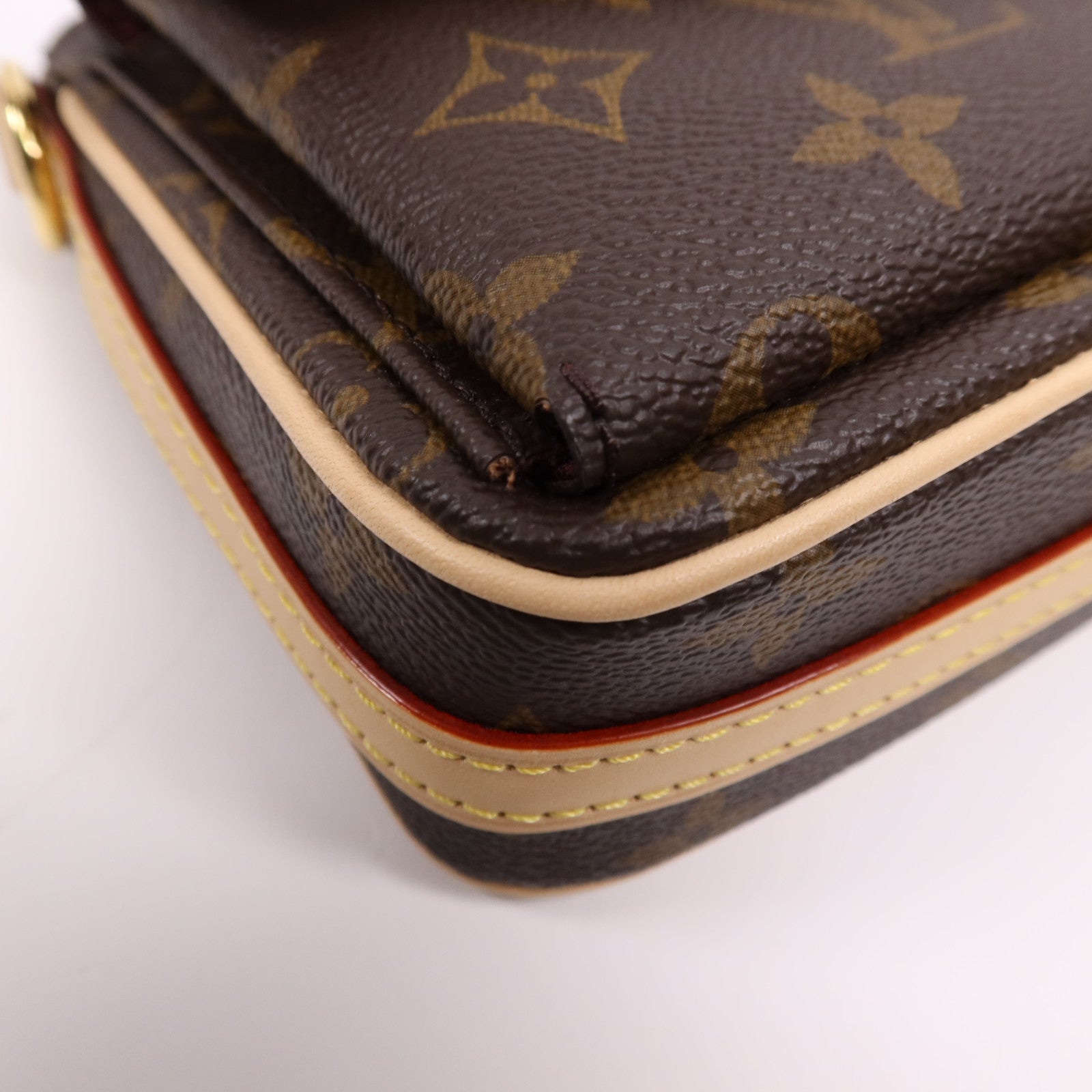LOUIS VUITTON Monogram 2 way Shoulder Bag金扣手挽肩背兩用袋