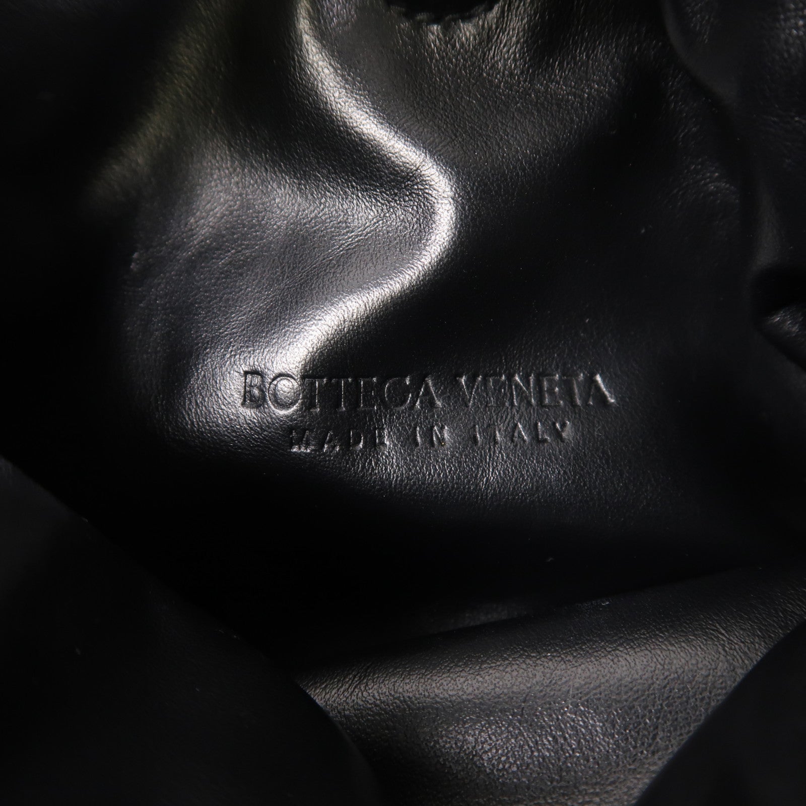 BOTTEGA VENETA 牛皮皮革Mini Hop金扣手挽肩背兩用袋