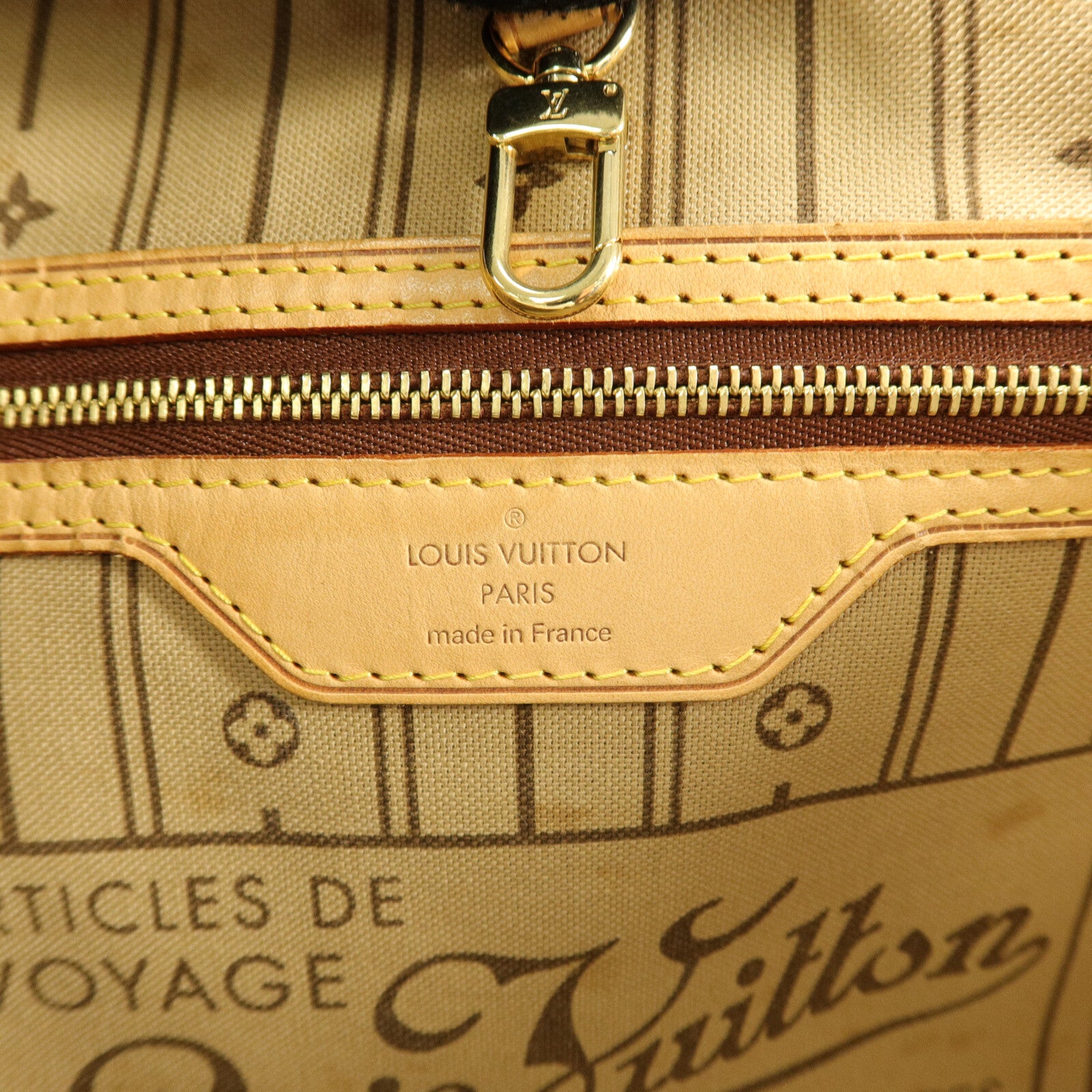LOUIS VUITTON Monogram Neverfull GM手挽袋