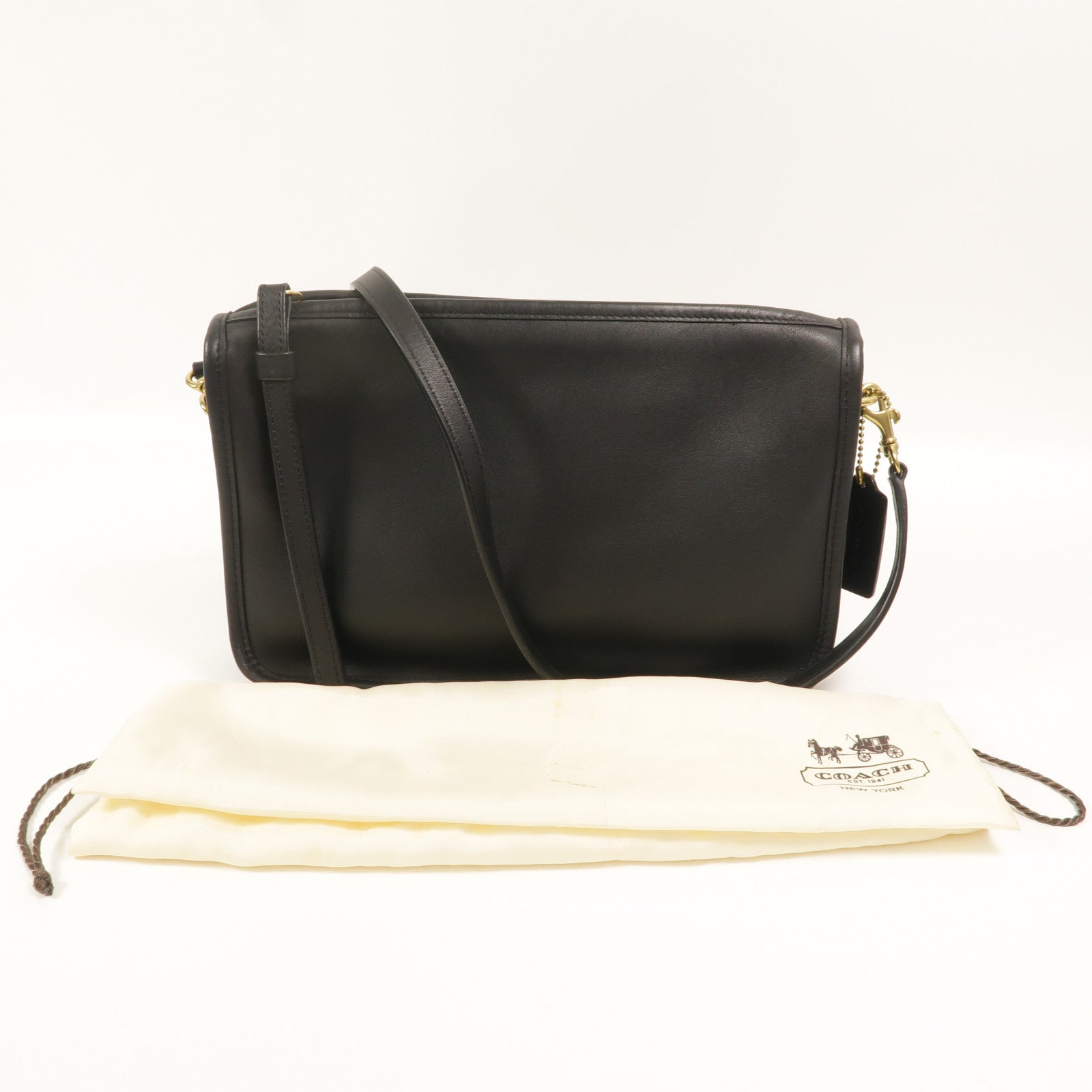 COACH 牛皮皮革Shoulder Bag肩背袋