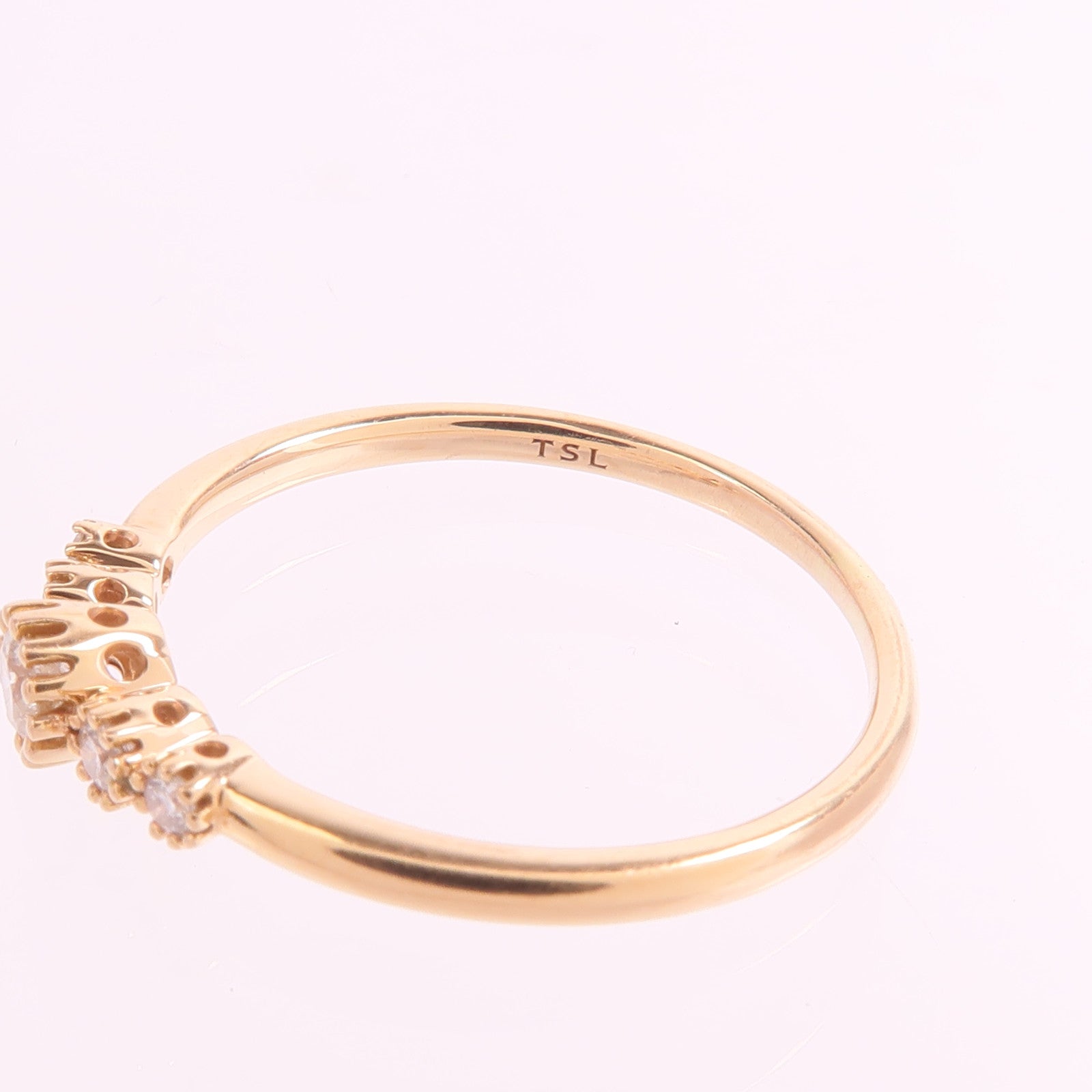 JEWELRY 18K玫瑰金Diamond Ring鑽石戒指