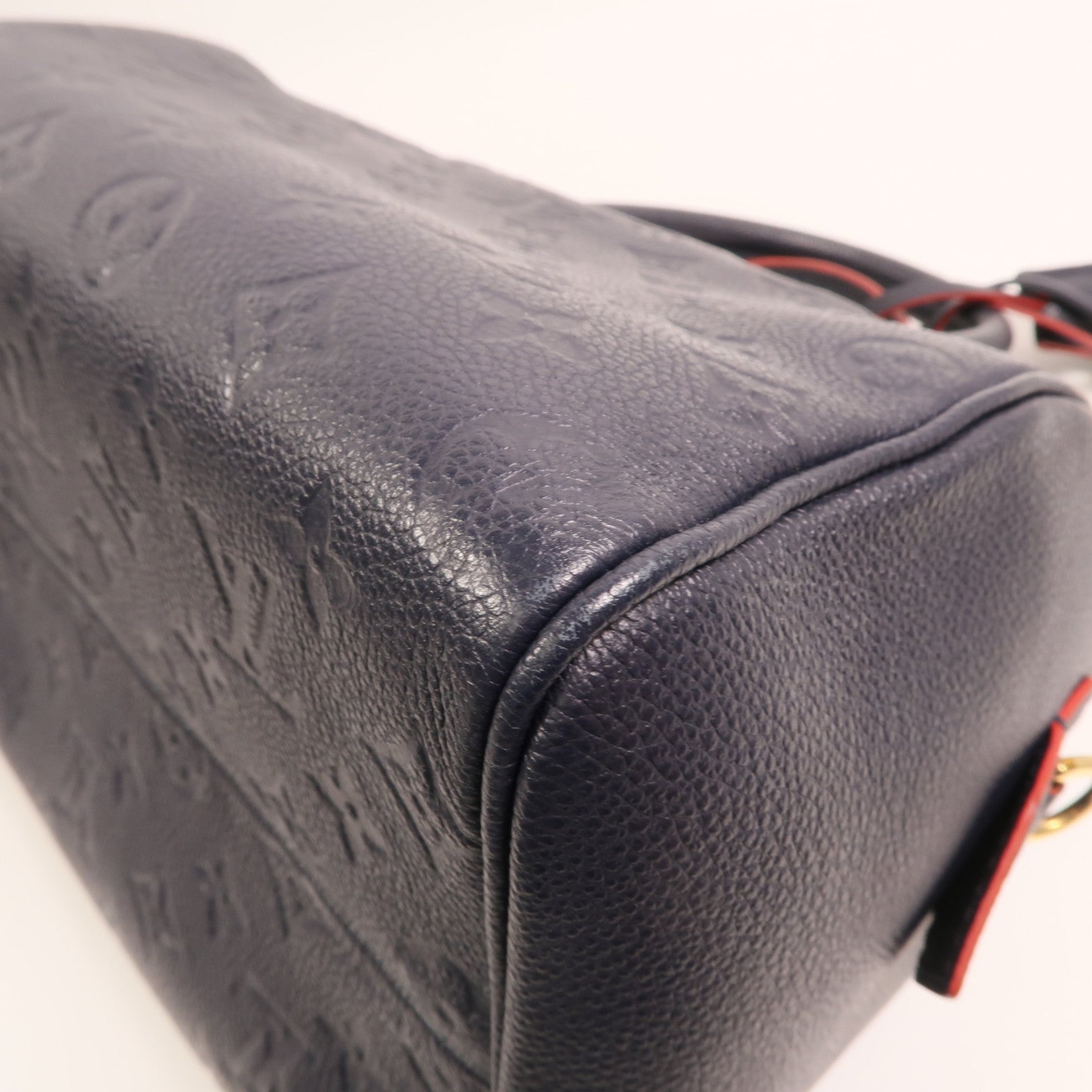 LOUIS VUITTON Monogram Empreinte Speedy Bandouliere 25金扣手挽肩背兩用袋