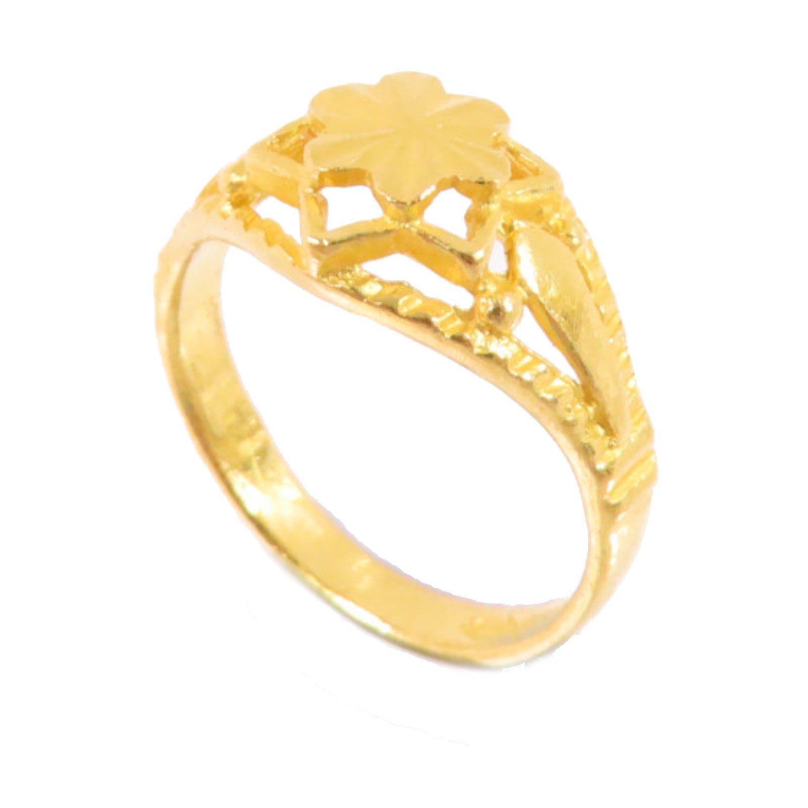 JEWELRY 24K黃金Gold Ring戒指US#3.75