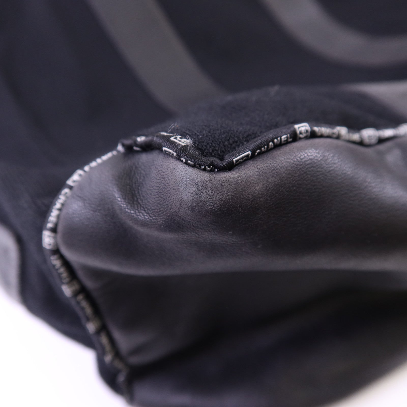 CHANEL 帆布/皮革Tote Bag手挽袋