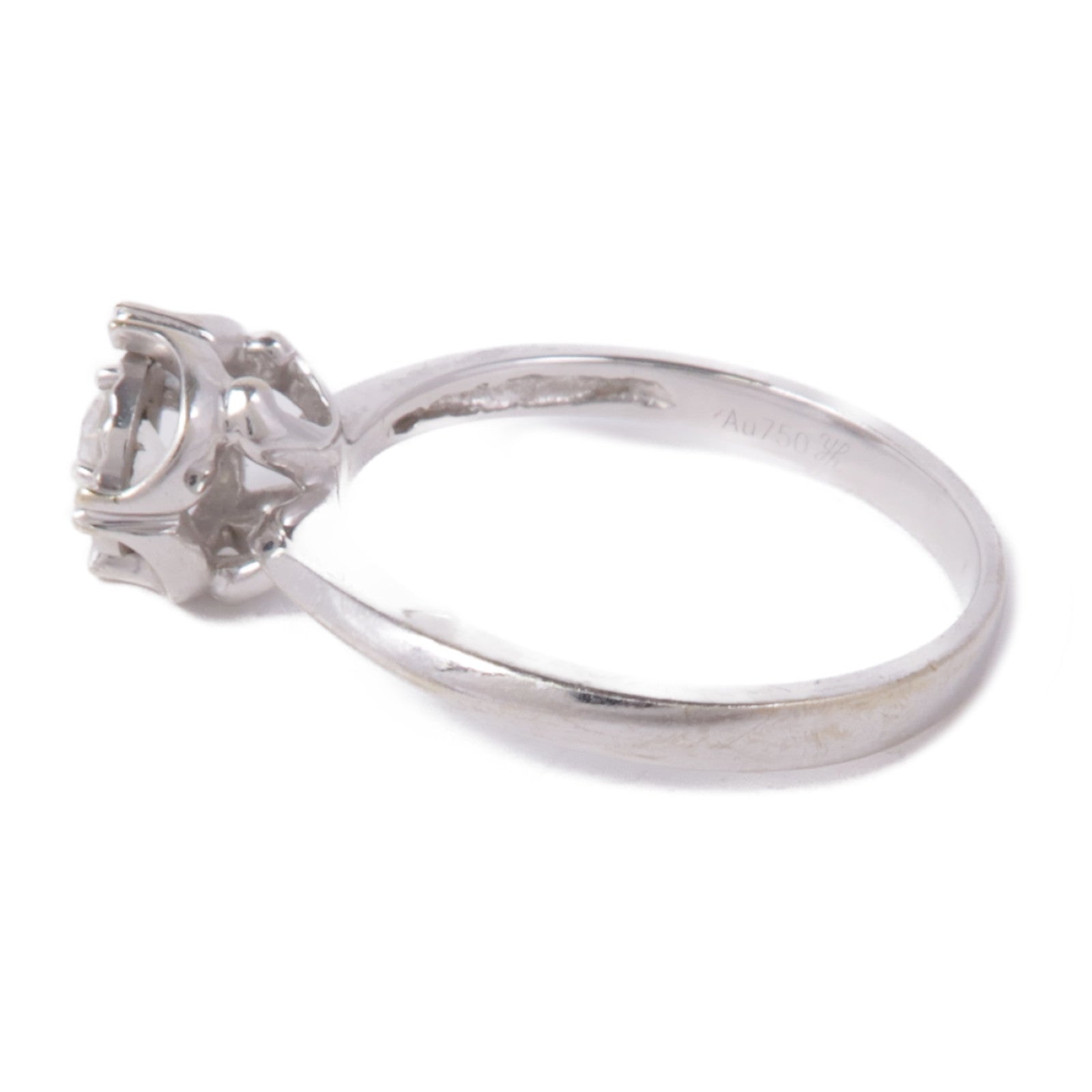 JEWELRY 18K白金Diamond鑽石戒指US#6