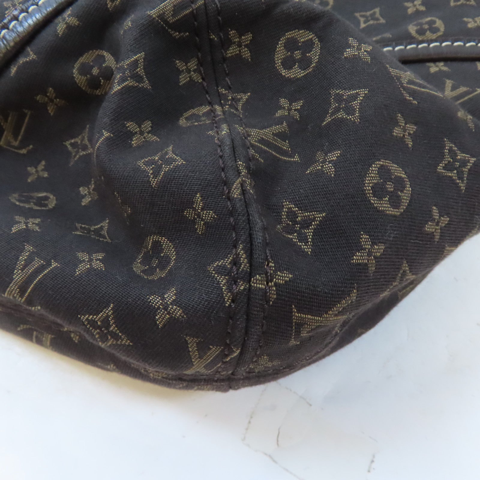 LOUIS VUITTON Monogram Idylle Elegie金扣手挽肩背兩用袋啡色