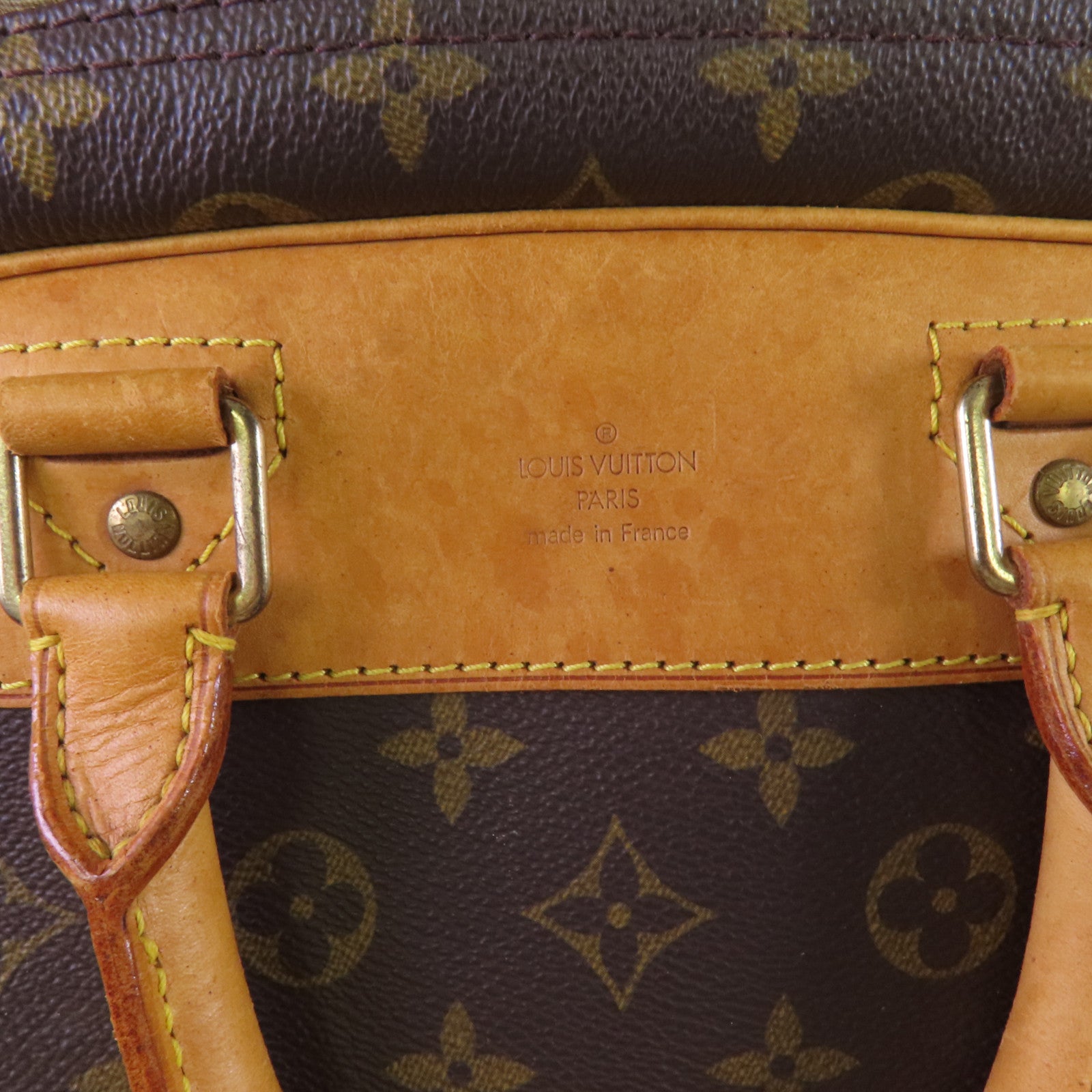 LOUIS VUITTON Monogram Evasion金扣手挽袋