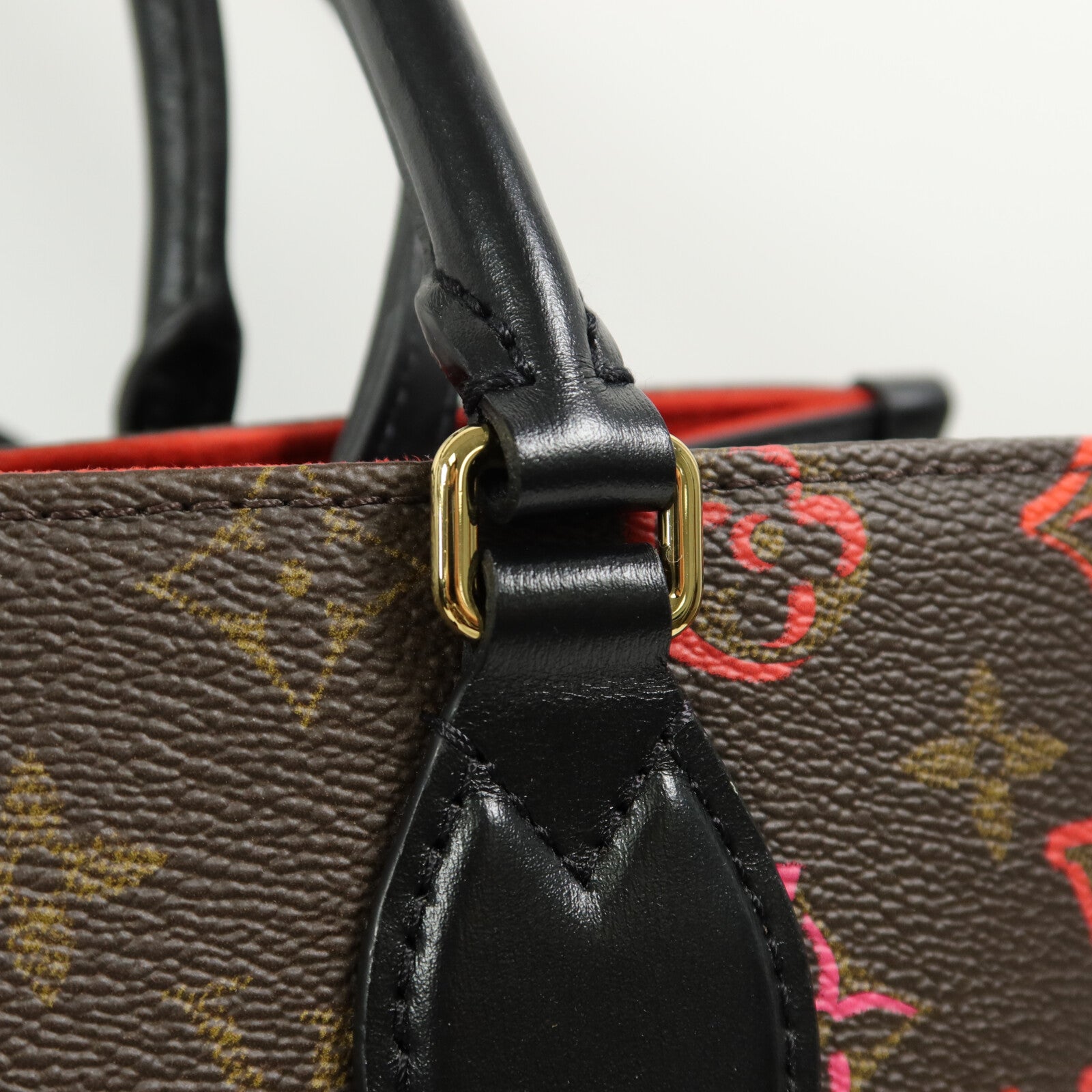 LOUIS VUITTON Monogram OnTheGo MM ""Fall in Love""手挽肩背兩用袋