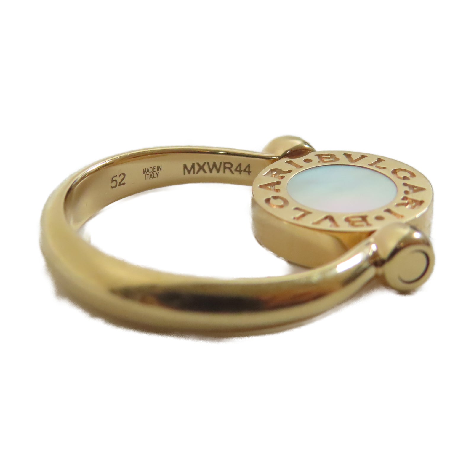 BVLGARI 【激減優惠】18K玫瑰金Flip Ring戒指#52/US#6