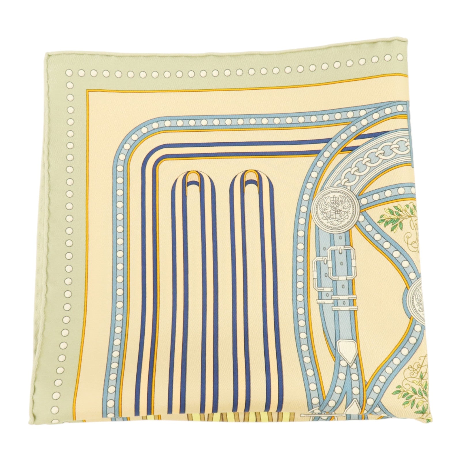 HERMES 絲質Scarf 42x42cm絲巾