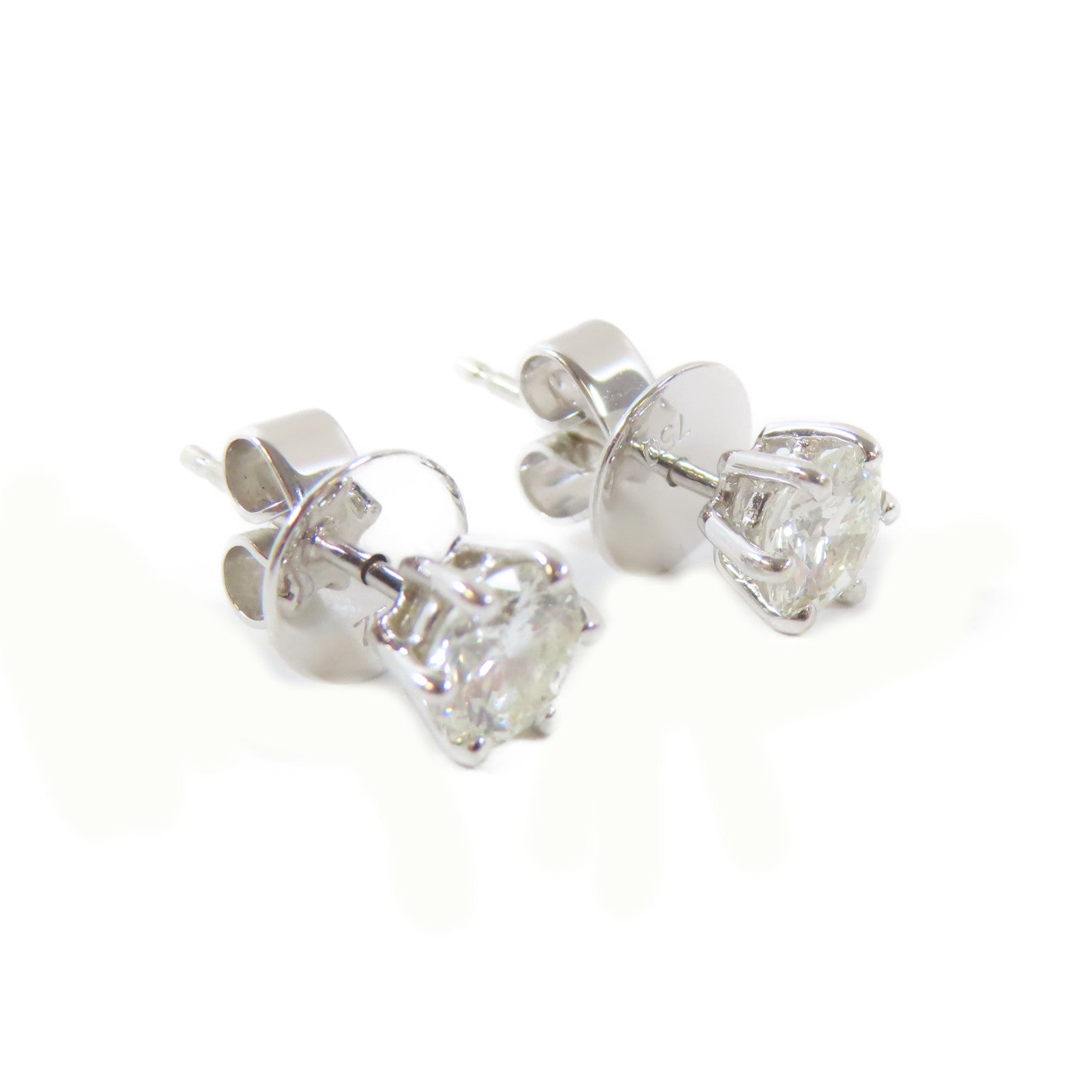 JEWELRY 【激減優惠】18K白金Diamond Earring2.0g鑽石耳環