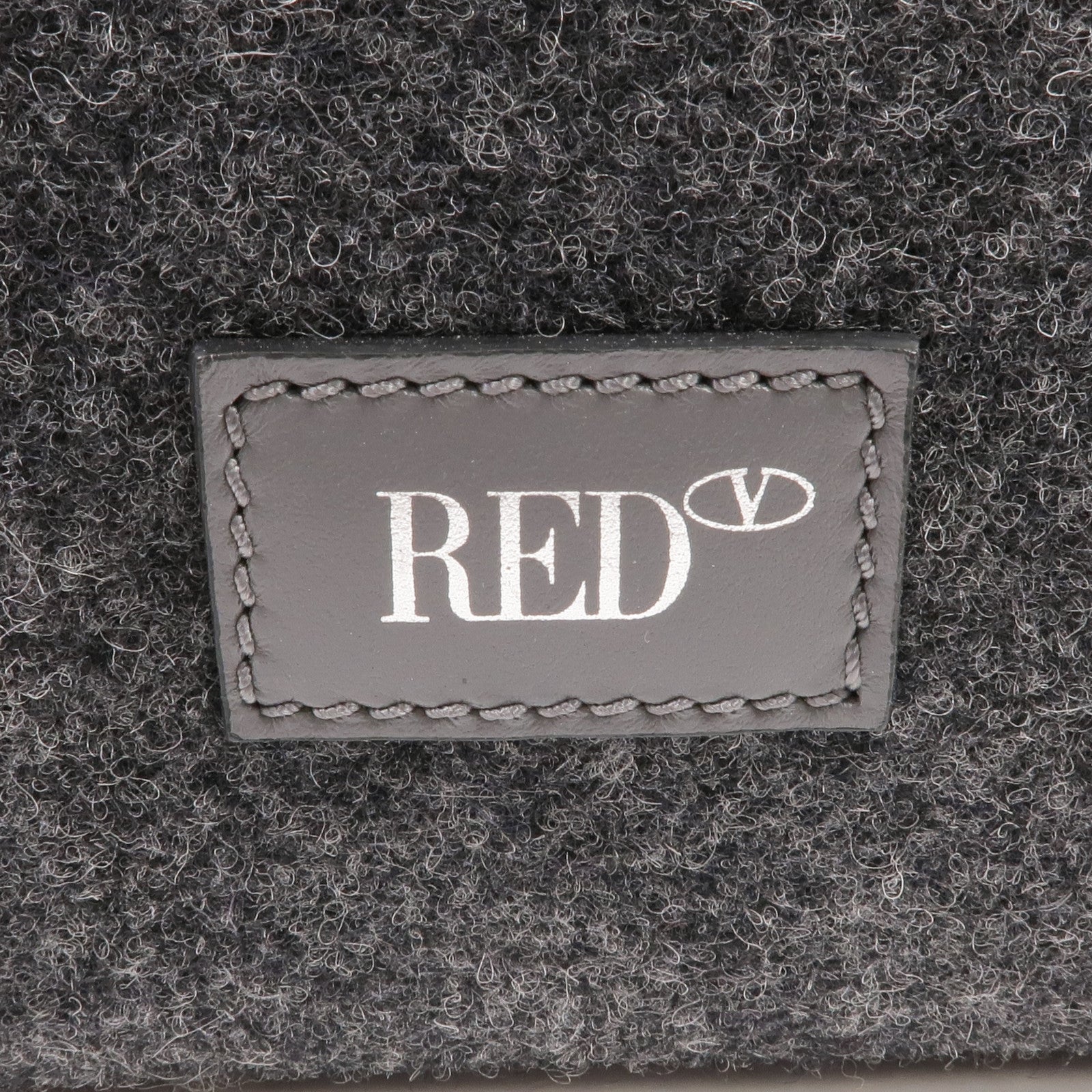 Valentino 毛氈Tote Bag銀扣手挽袋