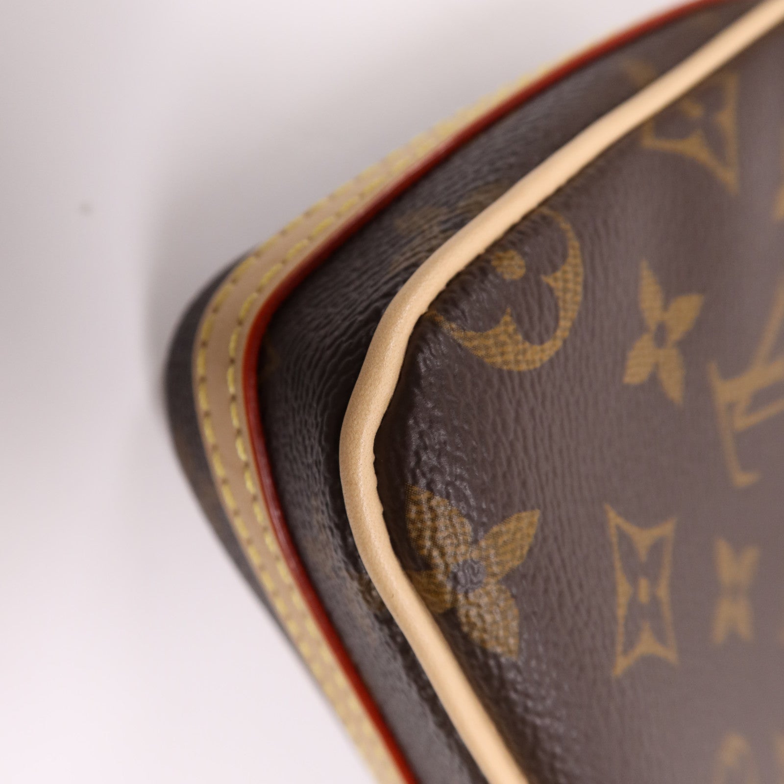 LOUIS VUITTON Monogram 2 way Shoulder Bag金扣手挽肩背兩用袋