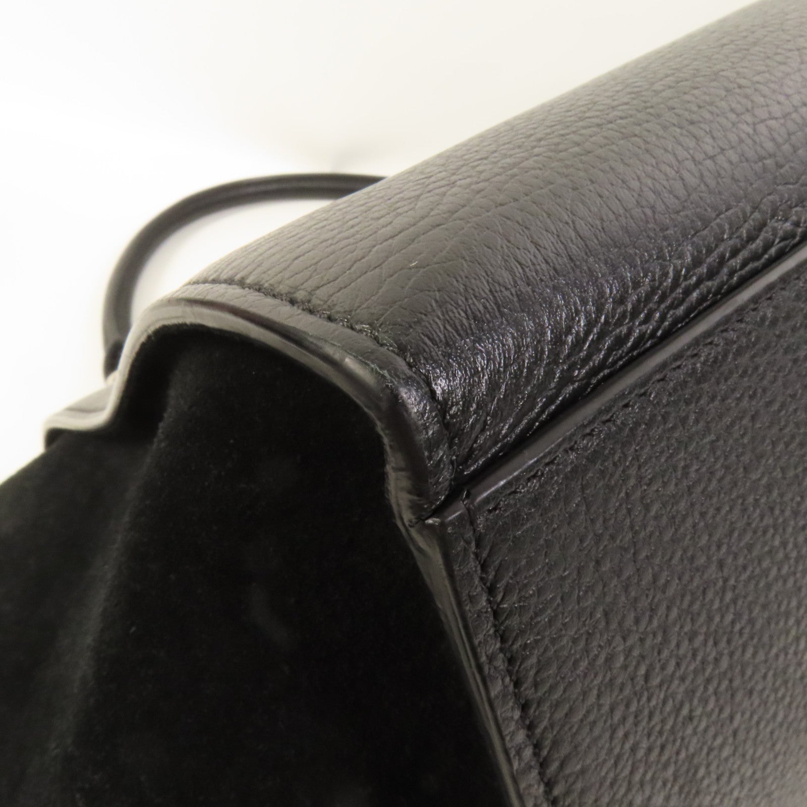 CELINE 【激減優惠】牛皮皮革Trapeze Medium銀扣手挽肩背兩用袋