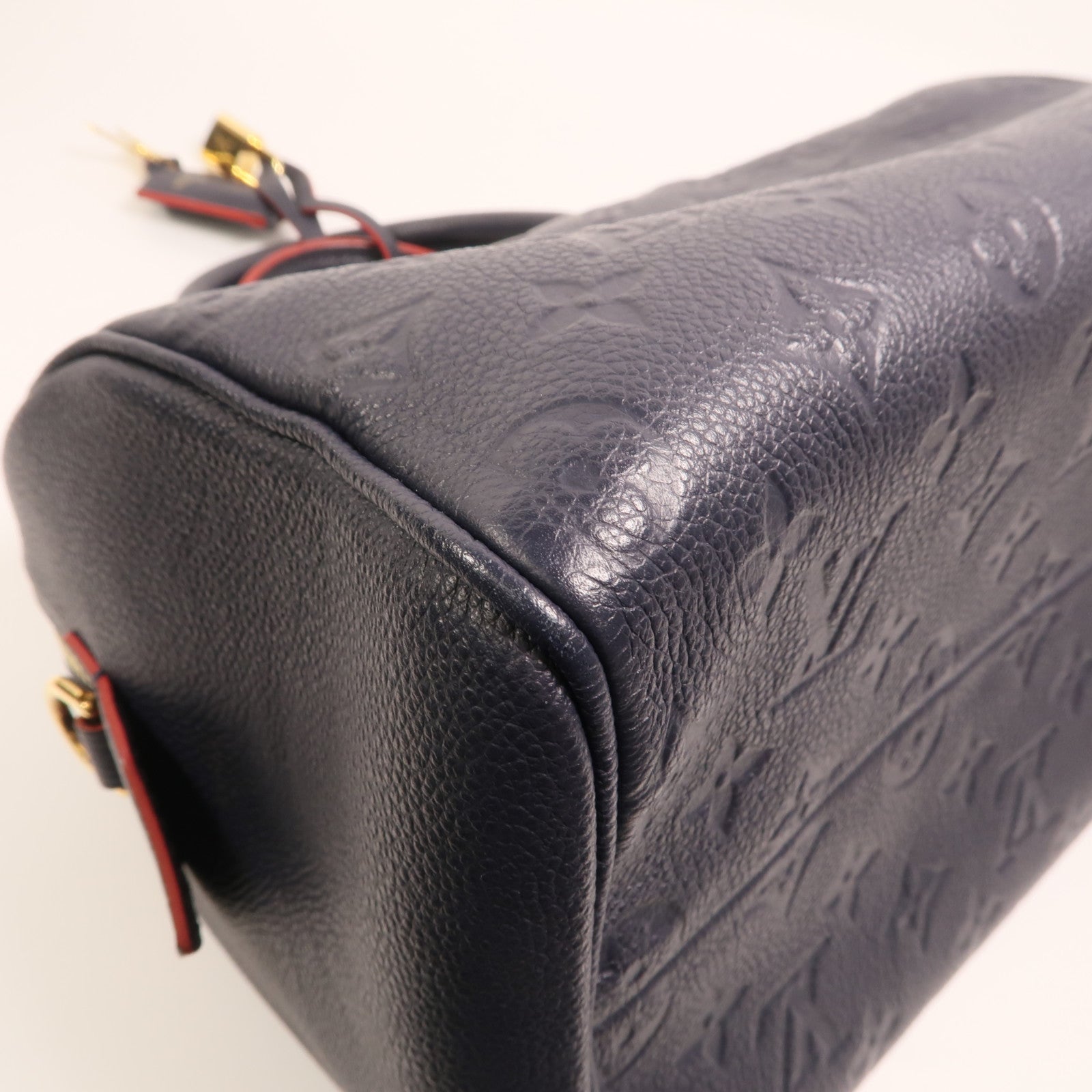 LOUIS VUITTON Monogram Empreinte Speedy Bandouliere 25金扣手挽肩背兩用袋