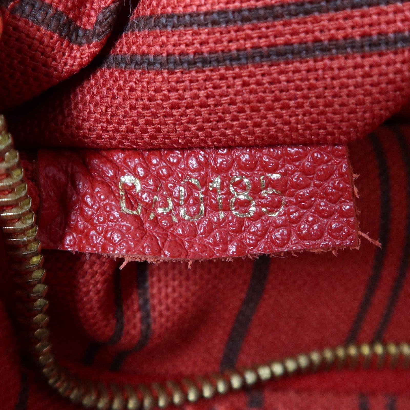 LOUIS VUITTON Monogram Empreinte Bagatelle金扣肩背袋