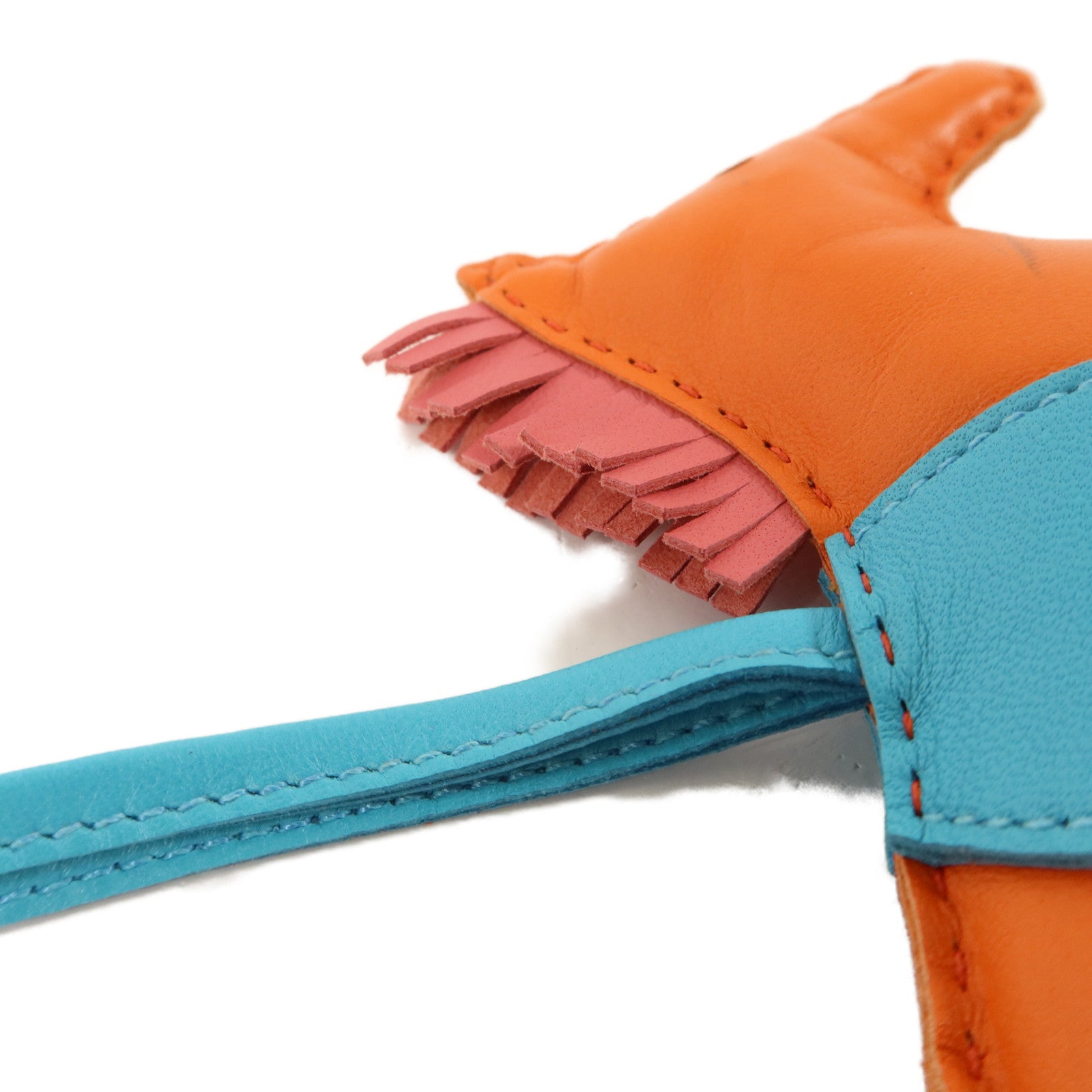 HERMES Milo皮革Rodeo MM掛飾