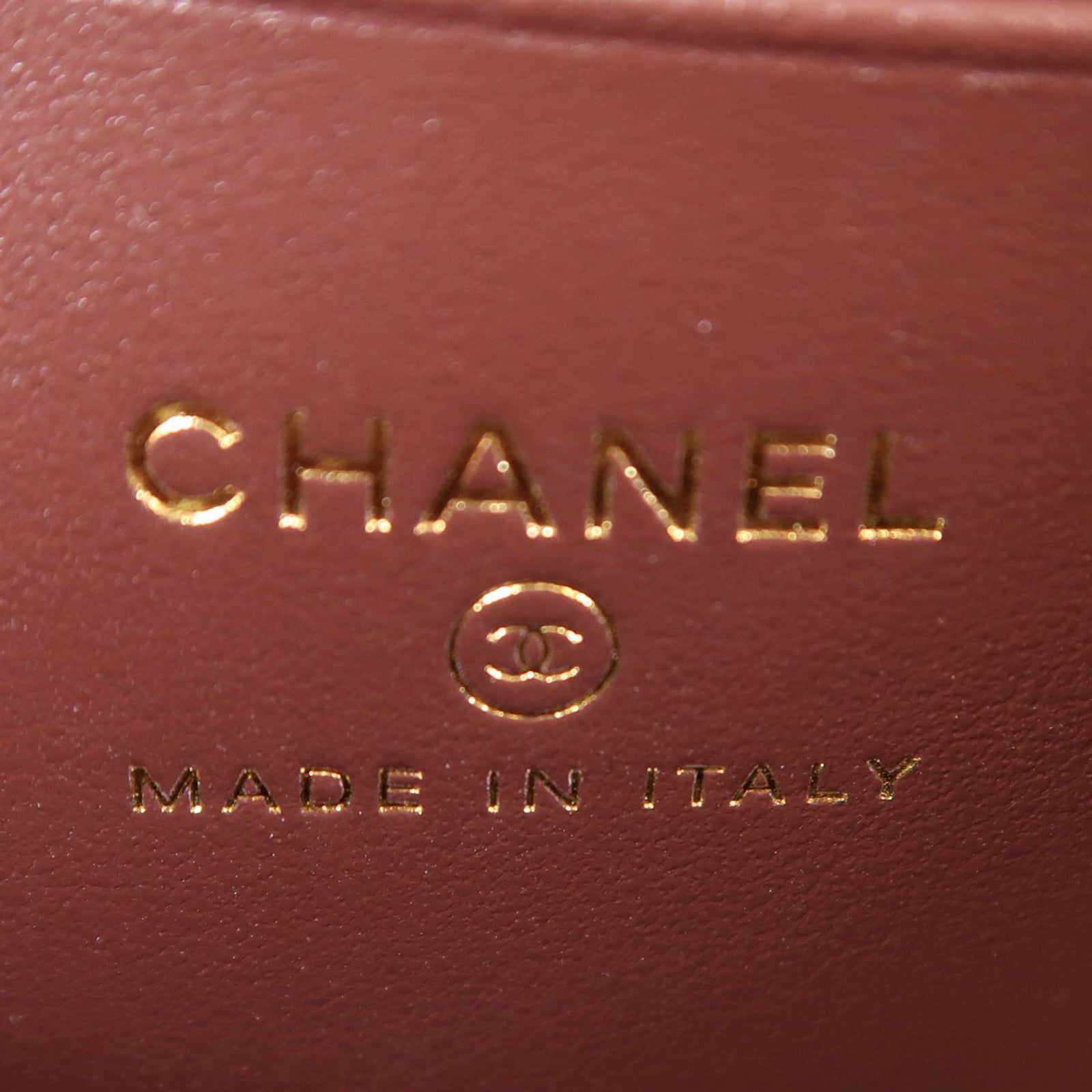 CHANEL 牛皮皮革Backpack金扣背包