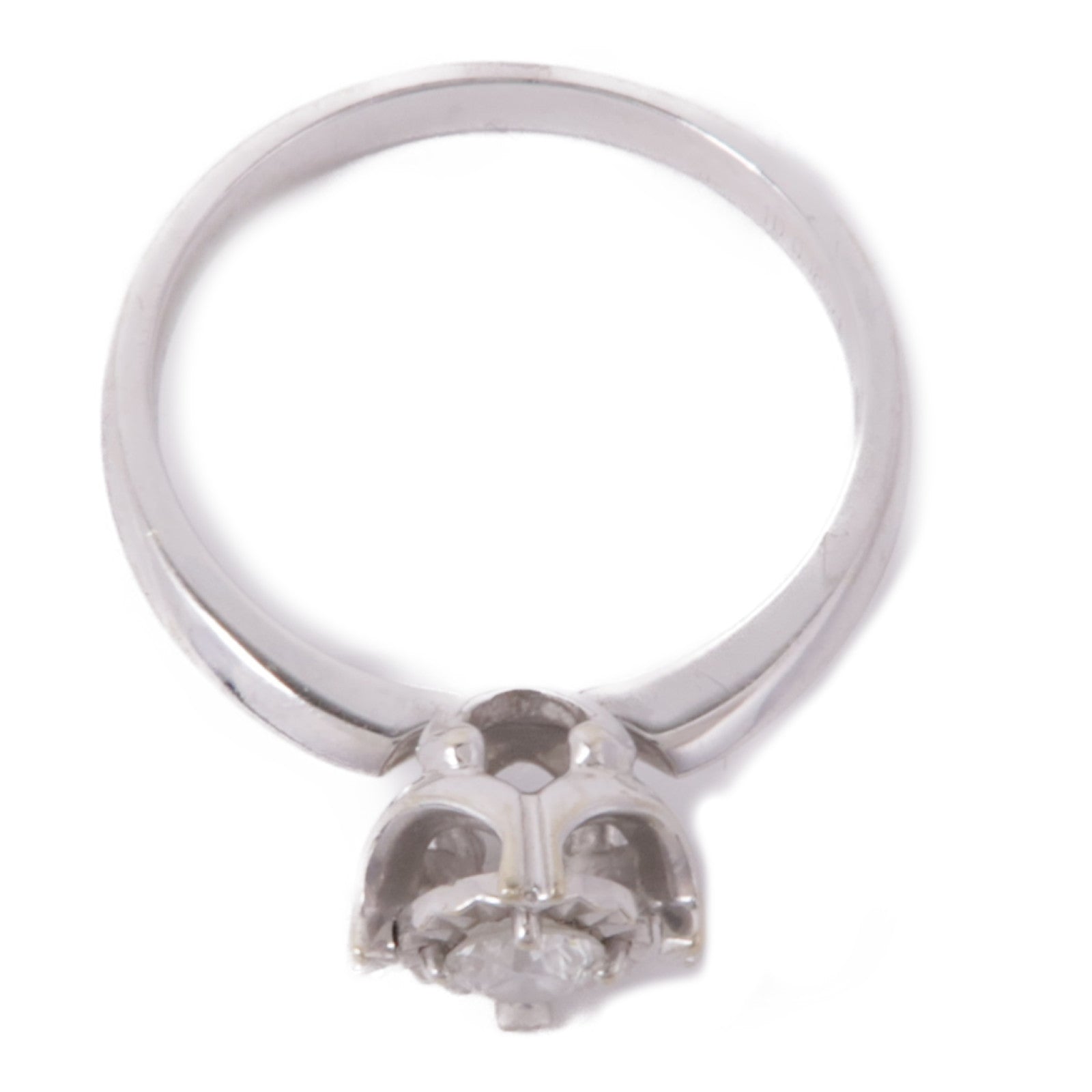 JEWELRY 18K白金Diamond鑽石戒指US#6