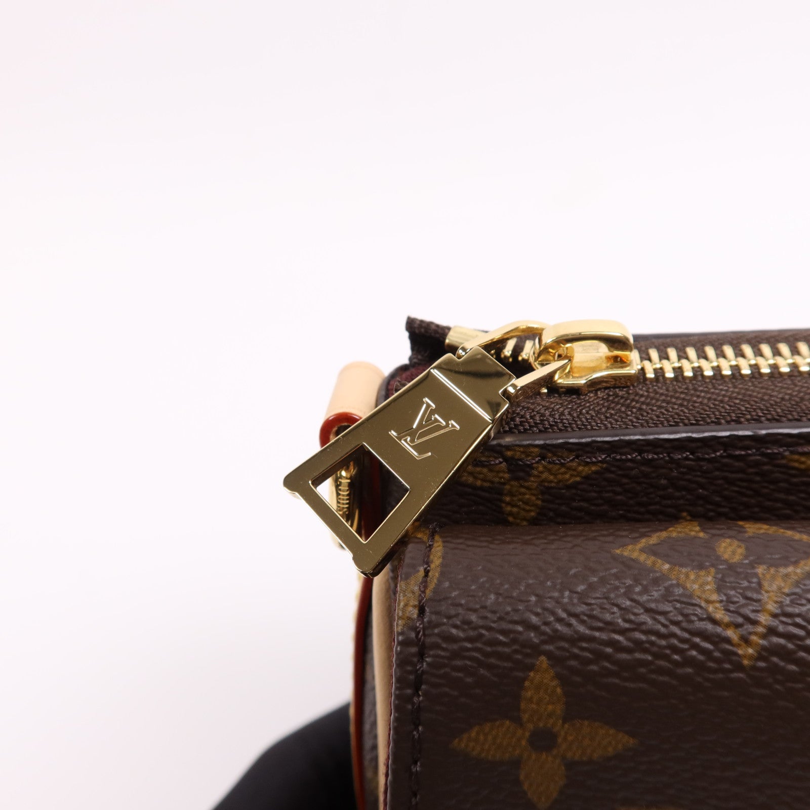 LOUIS VUITTON Monogram 2 way Shoulder Bag金扣手挽肩背兩用袋