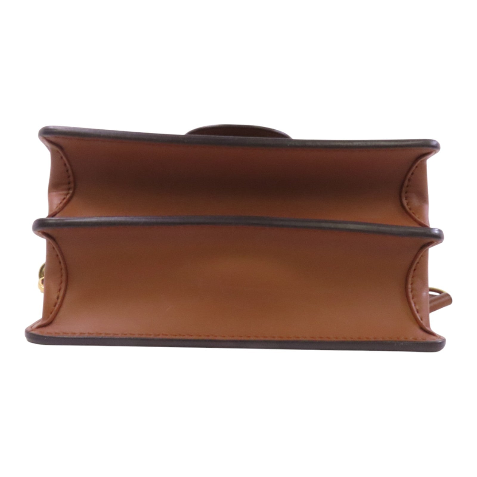 LOUIS VUITTON Monogram Reverse Mini Dauphine金扣肩背袋