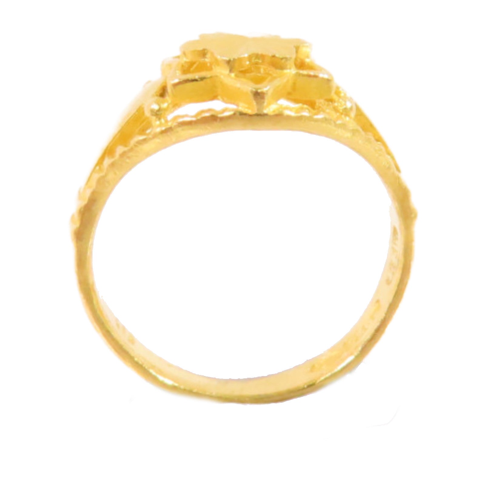 JEWELRY 24K黃金Gold Ring戒指US#3.75