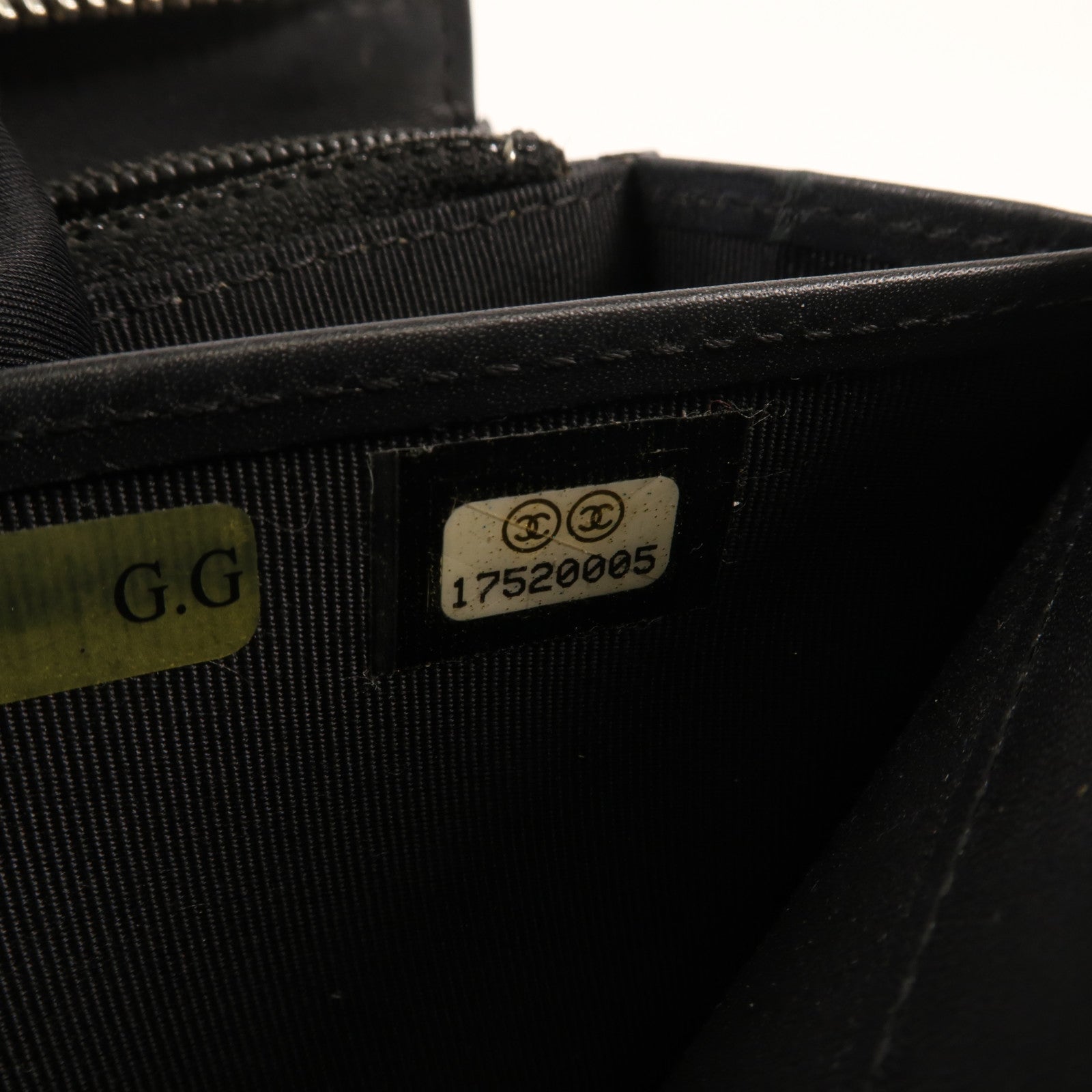 CHANEL 牛皮皮革Wallet銀扣長錢包