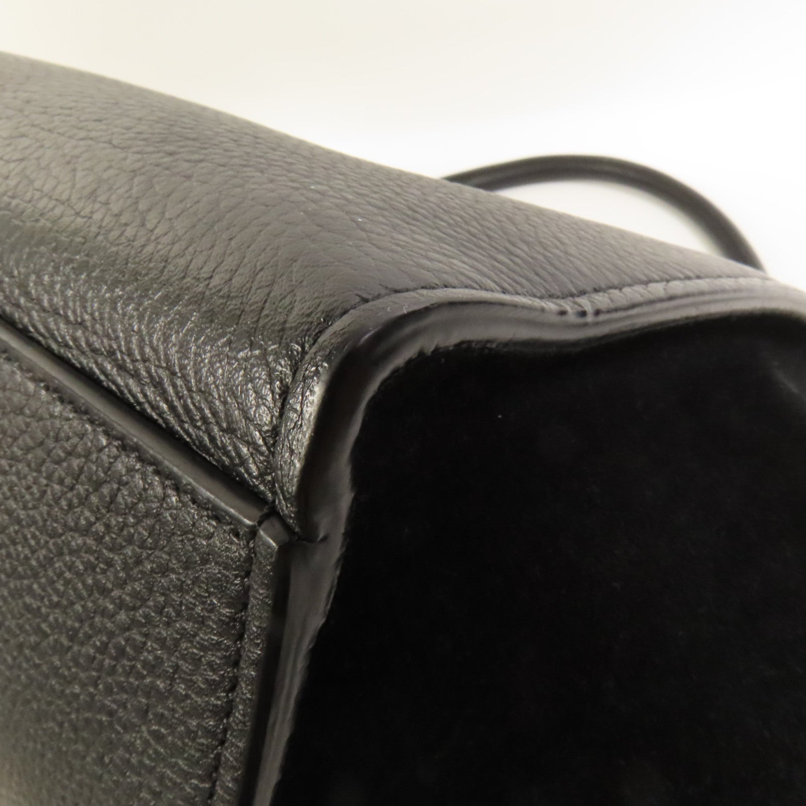 CELINE 【激減優惠】牛皮皮革Trapeze Medium銀扣手挽肩背兩用袋
