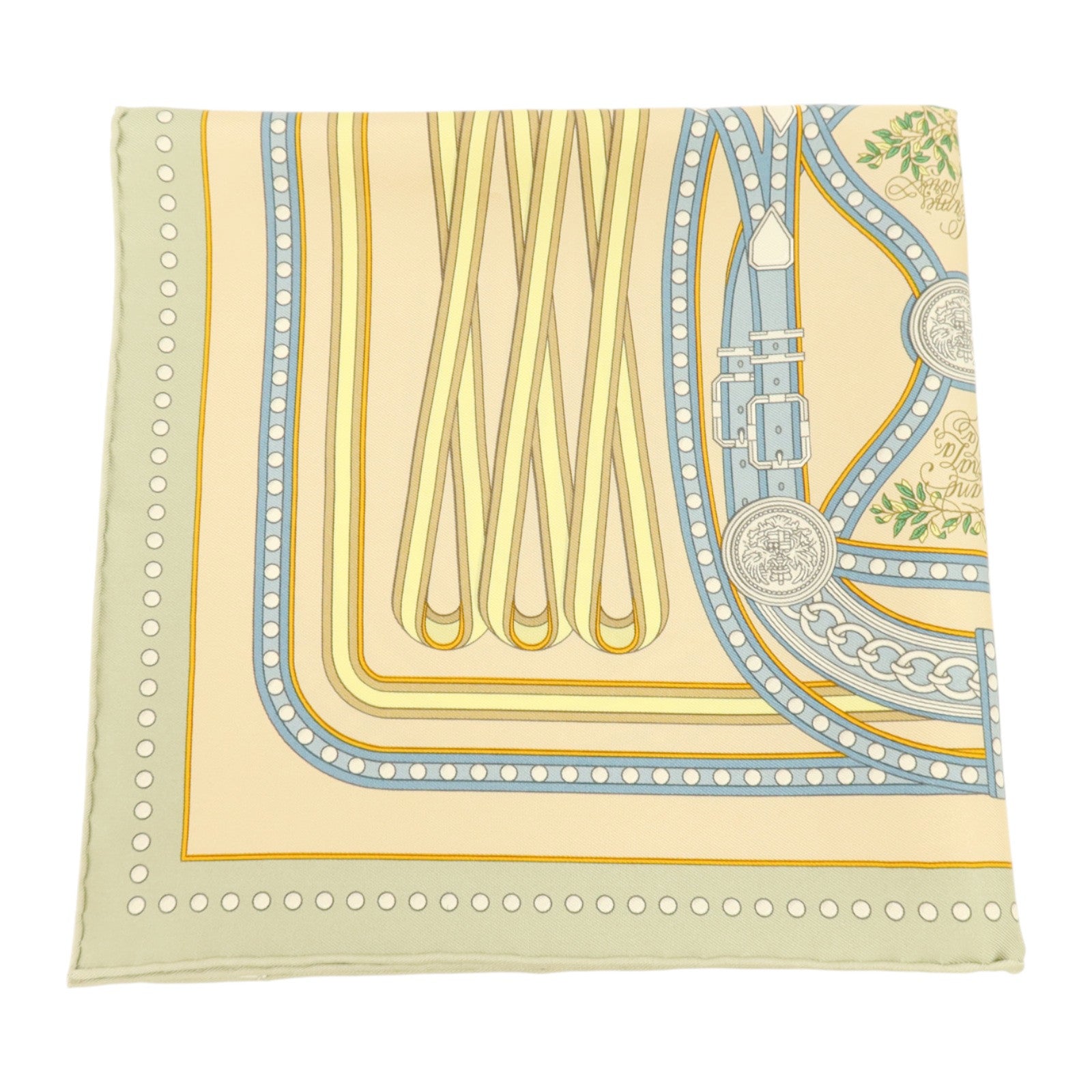 HERMES 絲質Scarf 42x42cm絲巾