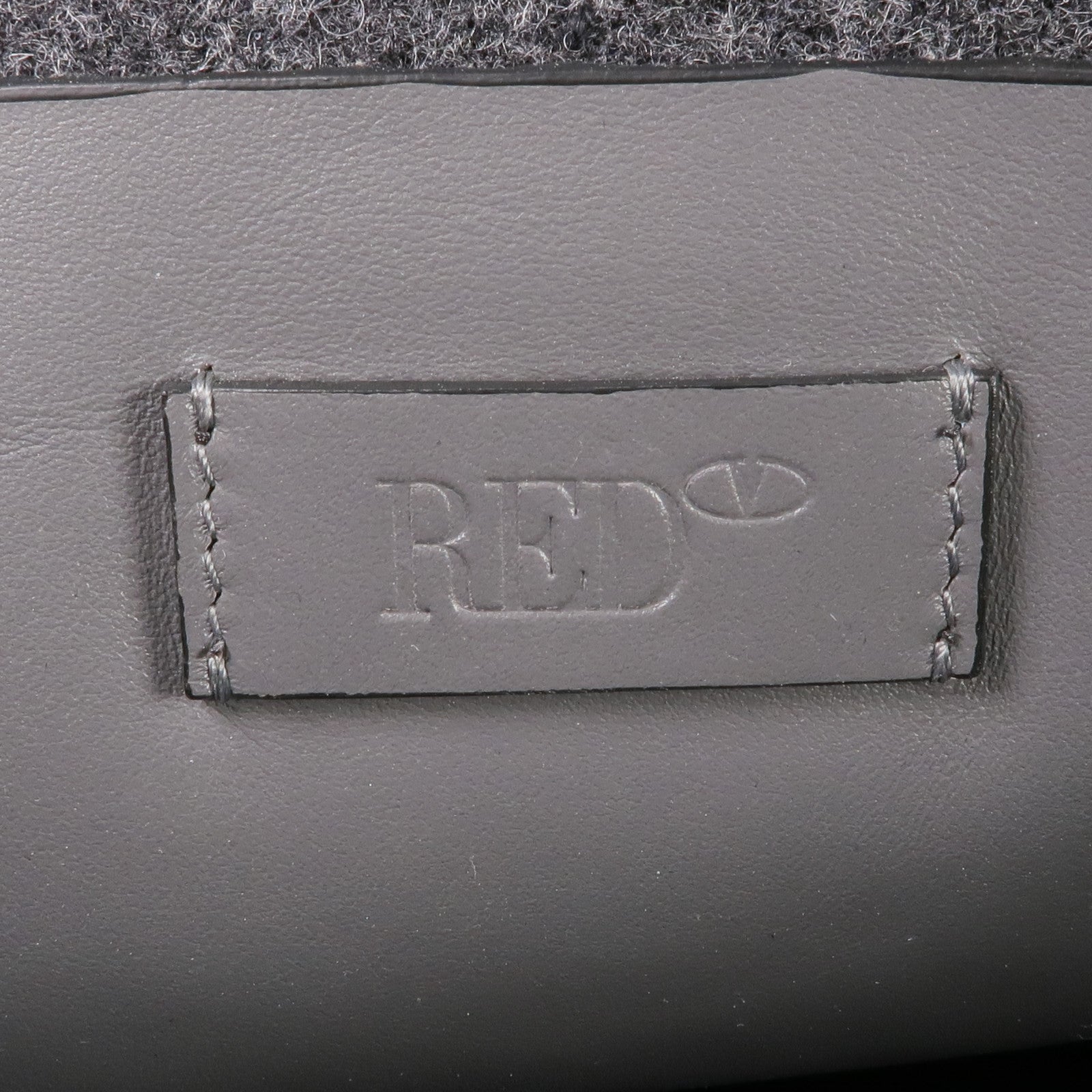 Valentino 毛氈Tote Bag銀扣手挽袋