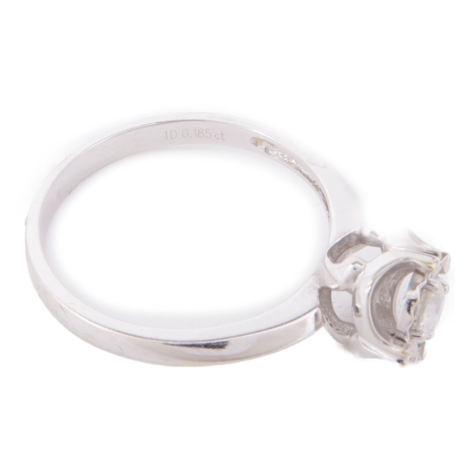 JEWELRY 18K白金Diamond鑽石戒指US#6