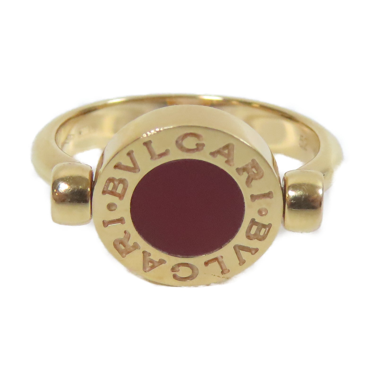 BVLGARI 【激減優惠】18K玫瑰金Flip Ring戒指#52/US#6