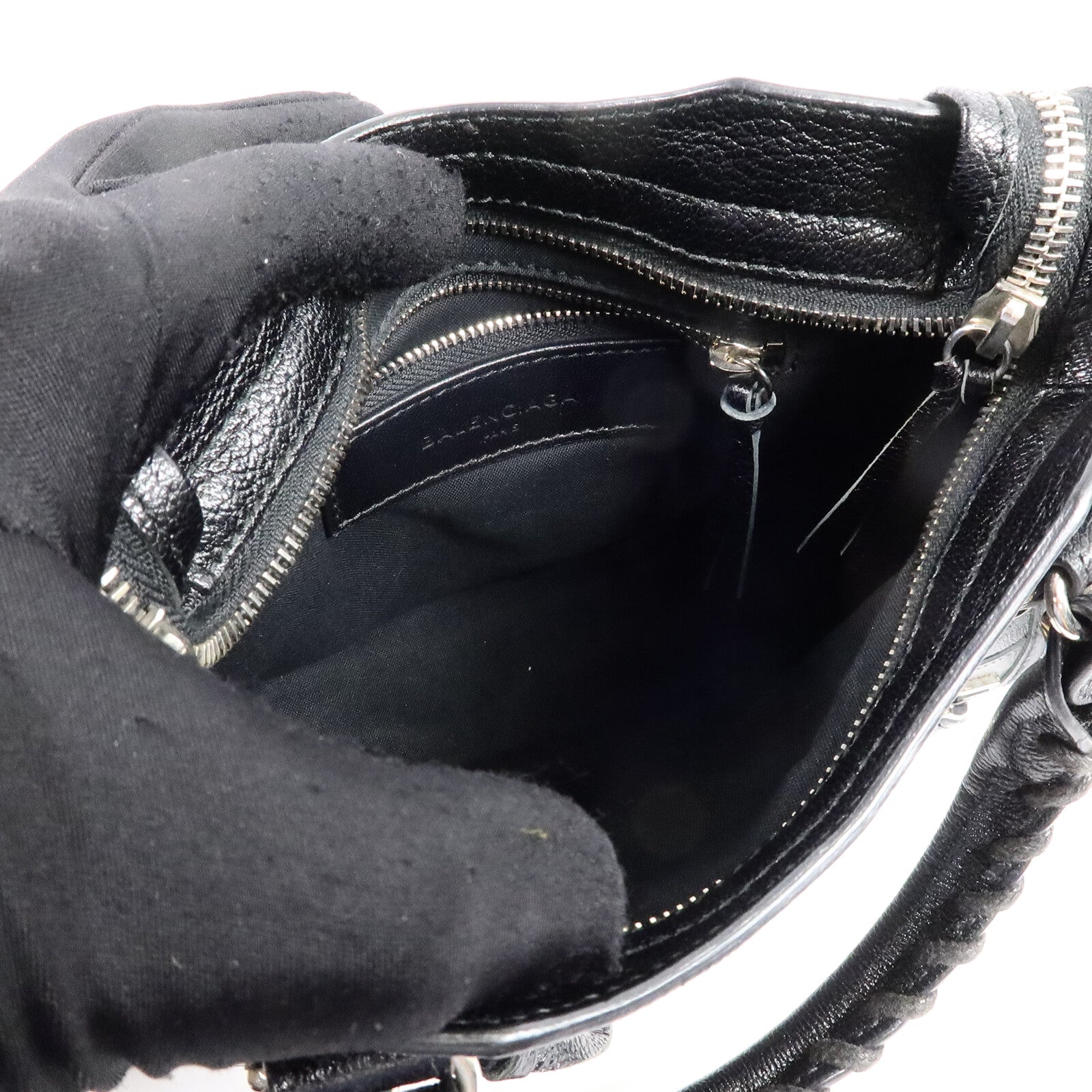 BALENCIAGA 牛皮皮革Mini City手挽肩背兩用袋