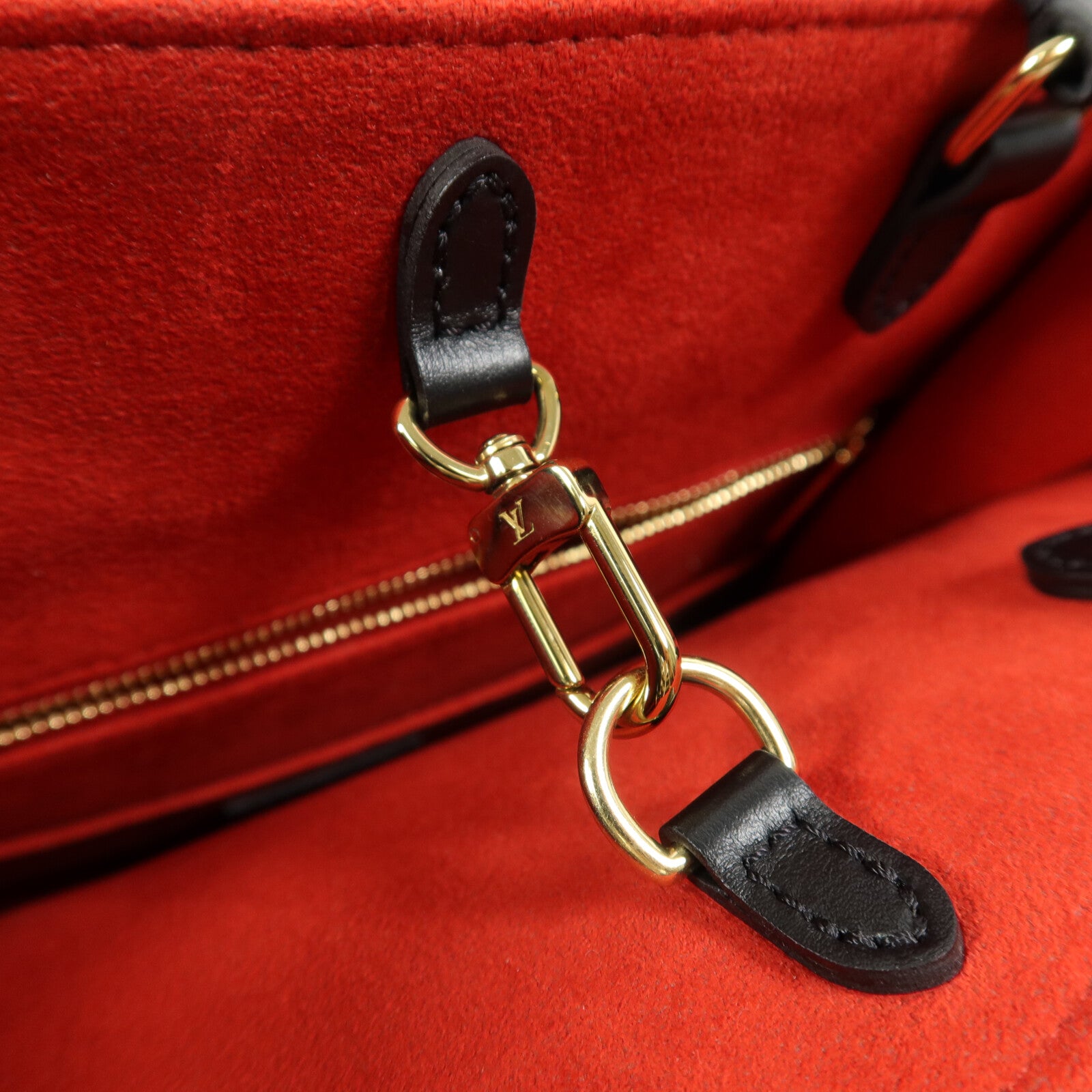 LOUIS VUITTON Monogram OnTheGo MM ""Fall in Love""手挽肩背兩用袋
