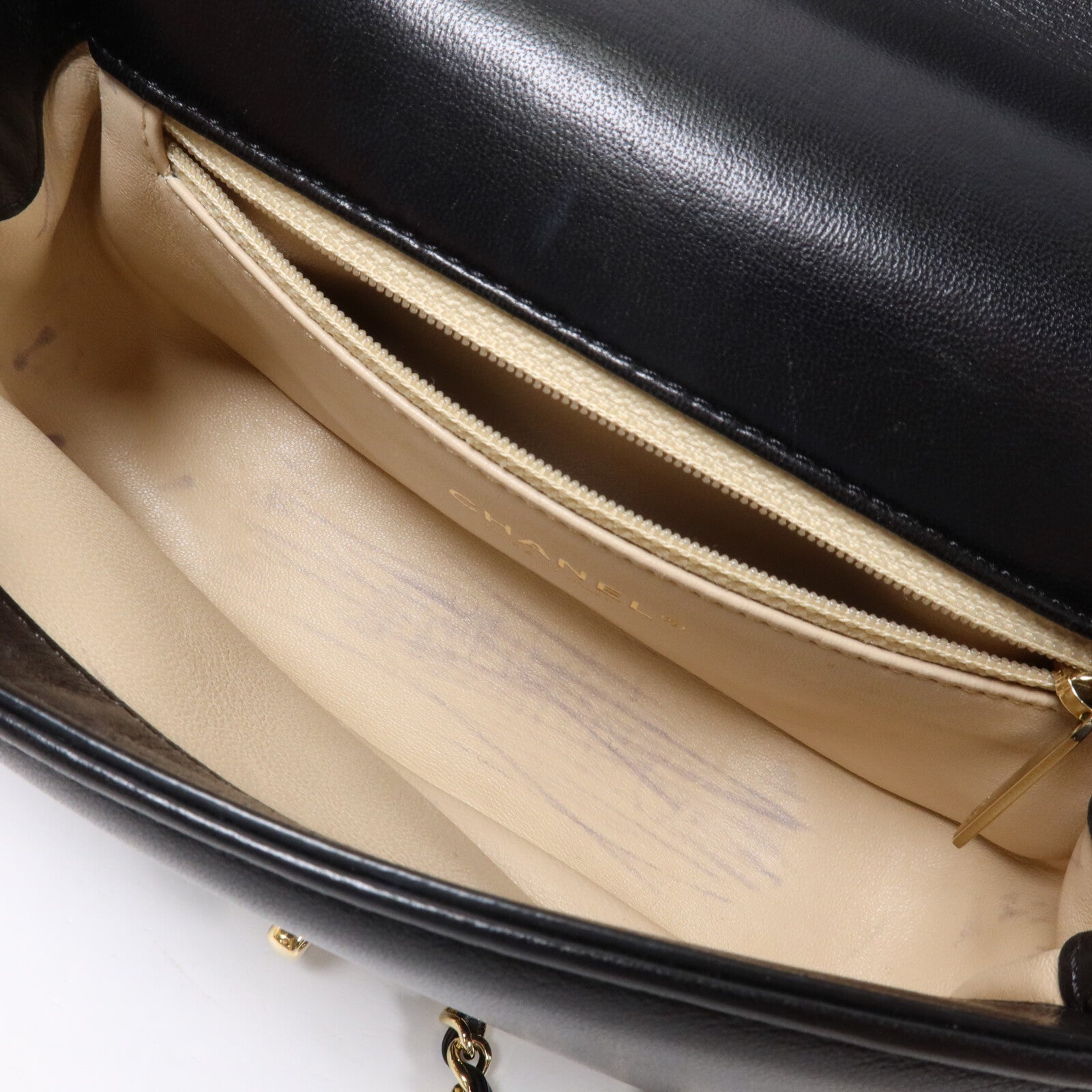 CHANEL 羊皮皮革2 Way Shoulder手挽肩背兩用袋
