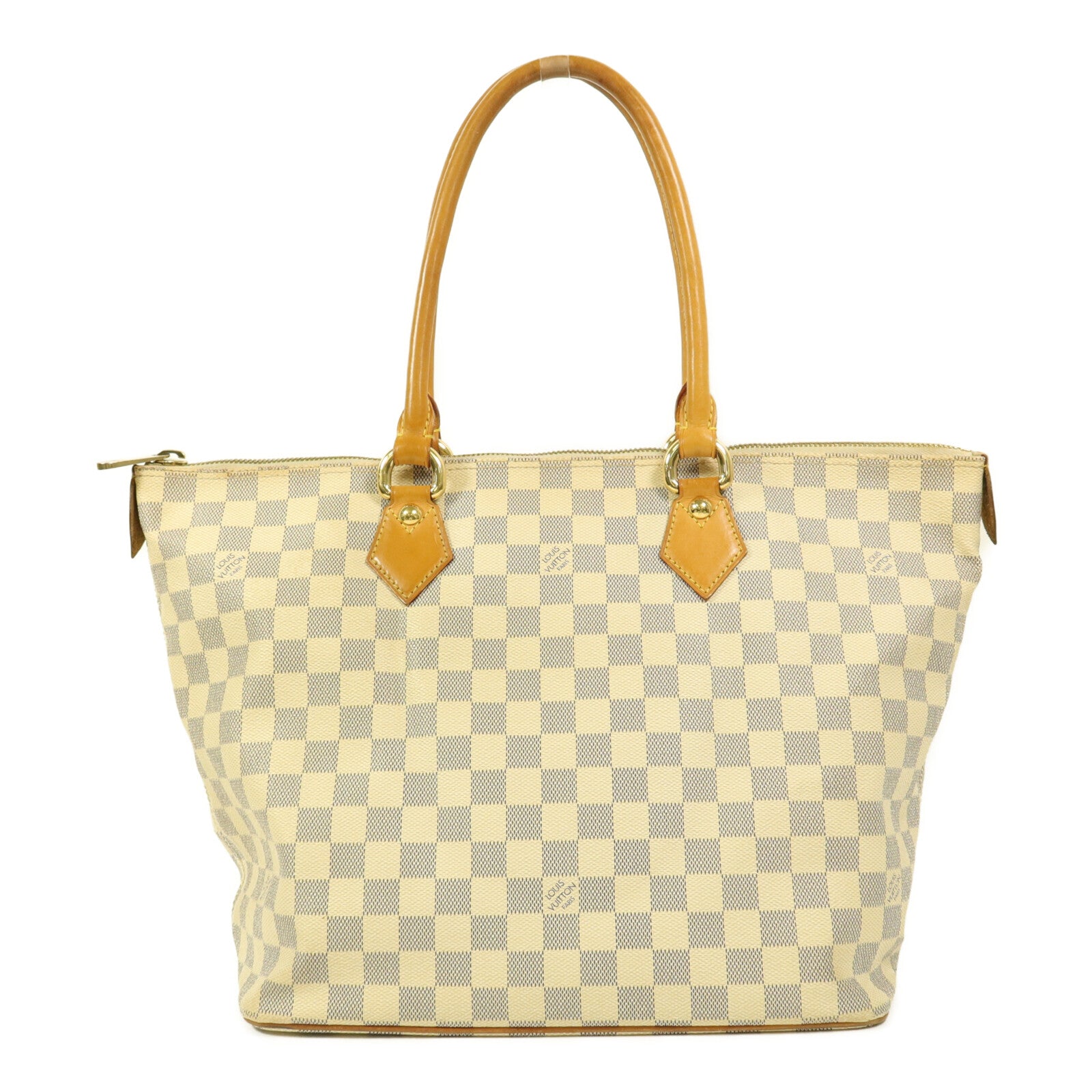 LOUIS VUITTON Damier Azur Saleya MM手挽袋