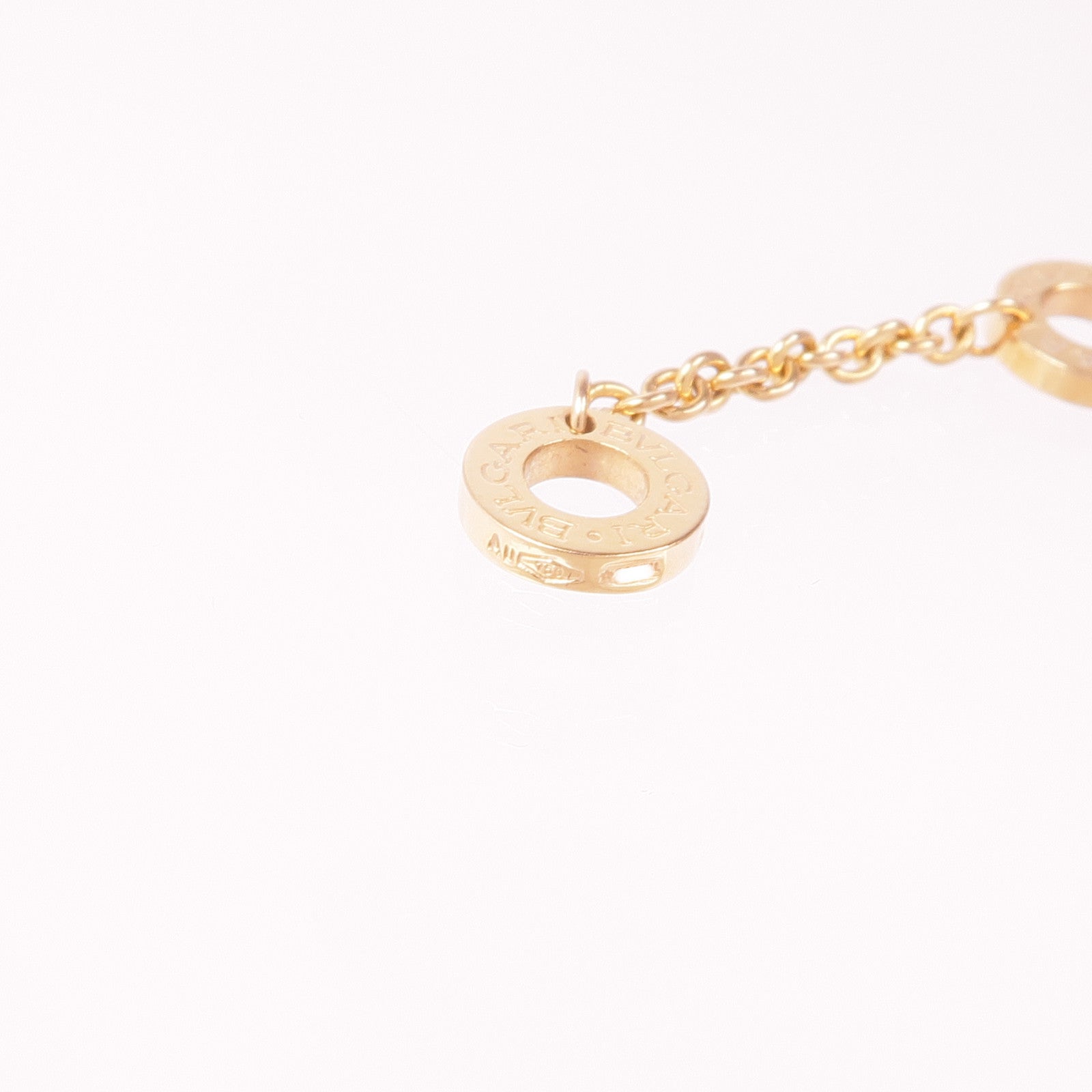 BVLGARI 18K玫瑰金/陶瓷B-Zero1 Necklace項鍊