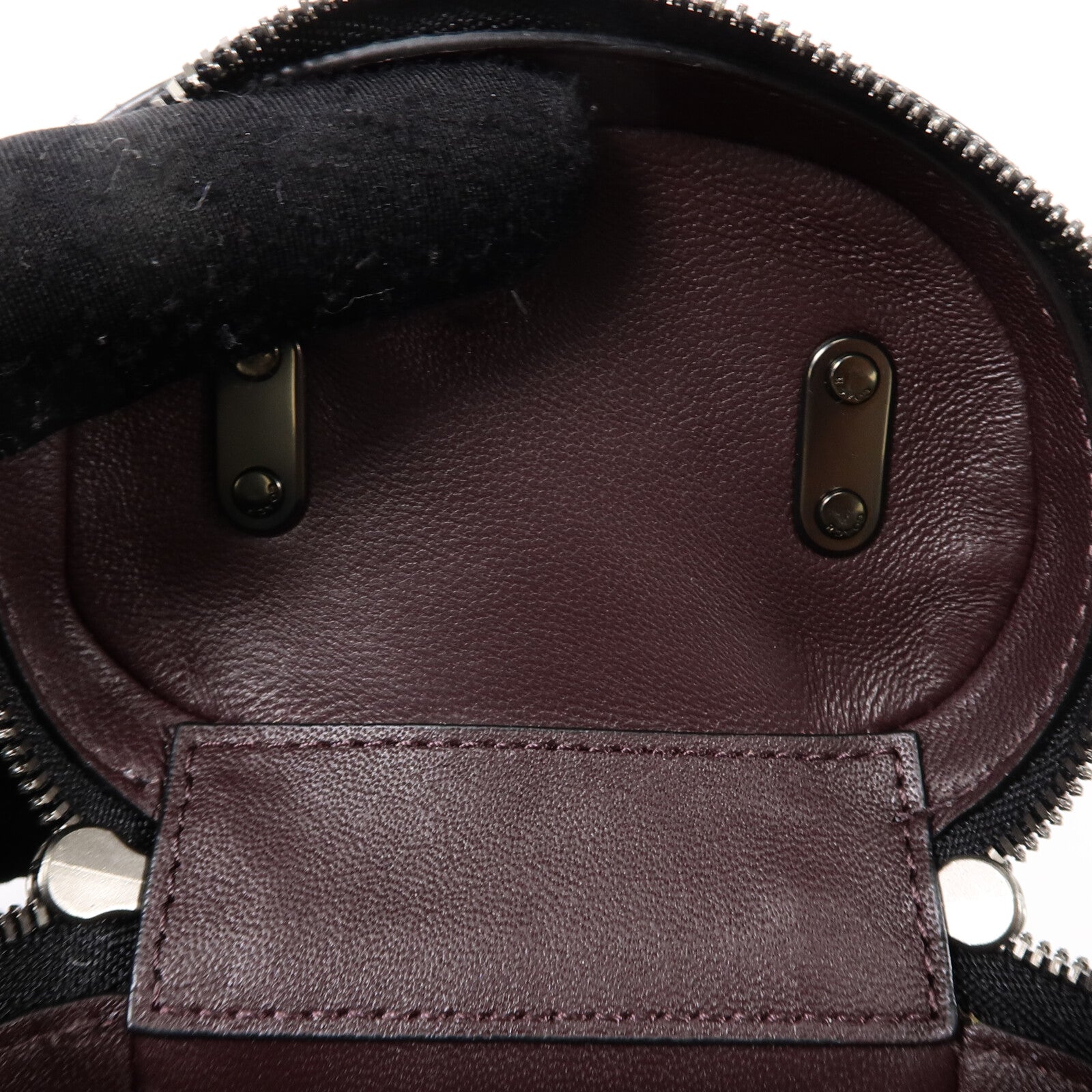COACH 牛皮皮革Mini Trail 12手挽肩背兩用袋