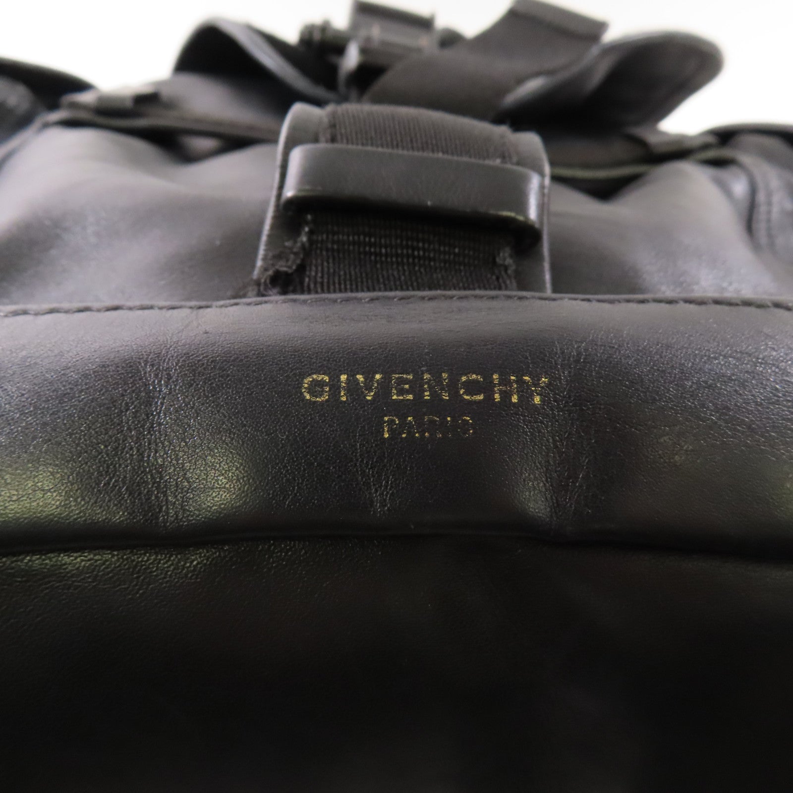 GIVENCHY 馬毛/牛皮皮革Backpack背包