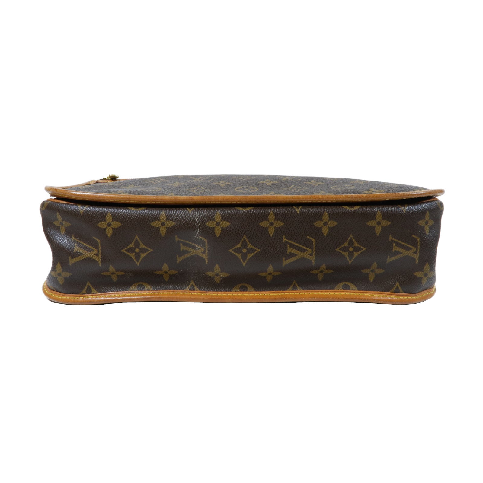 LOUIS VUITTON 【激減優惠】Monogram Bosphore GM金扣肩背袋啡色