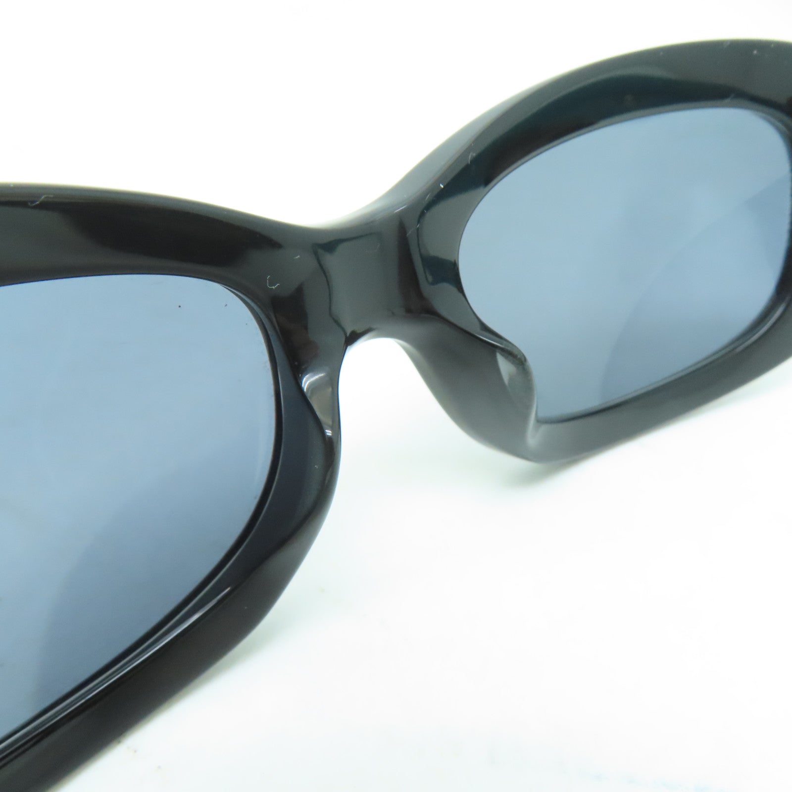 CHANEL 【激減優惠】金屬/PVC Sunglasses太陽眼鏡黑色/綠松石色