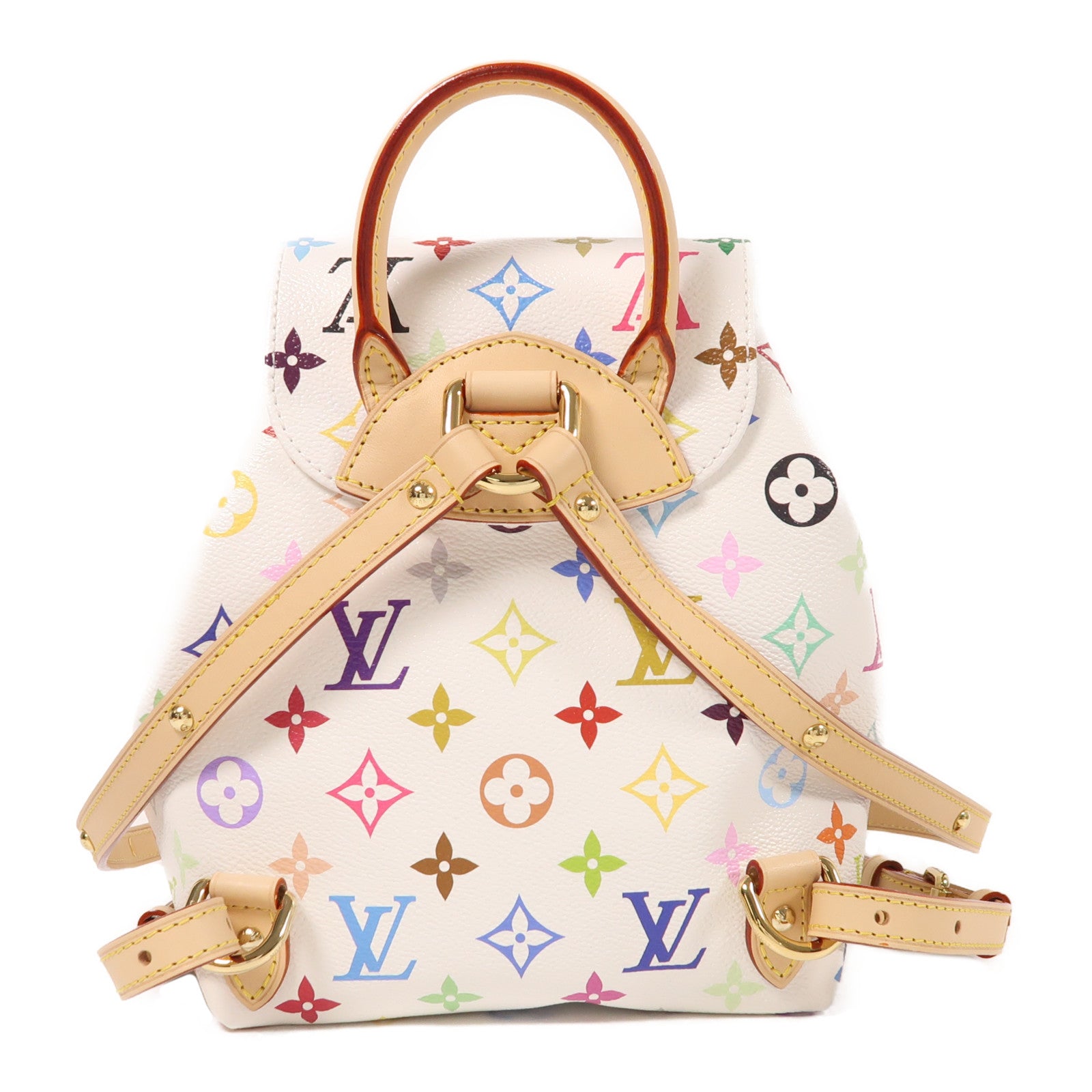 LOUIS VUITTON Monogram Multicolore LV x TM Venice金扣背包