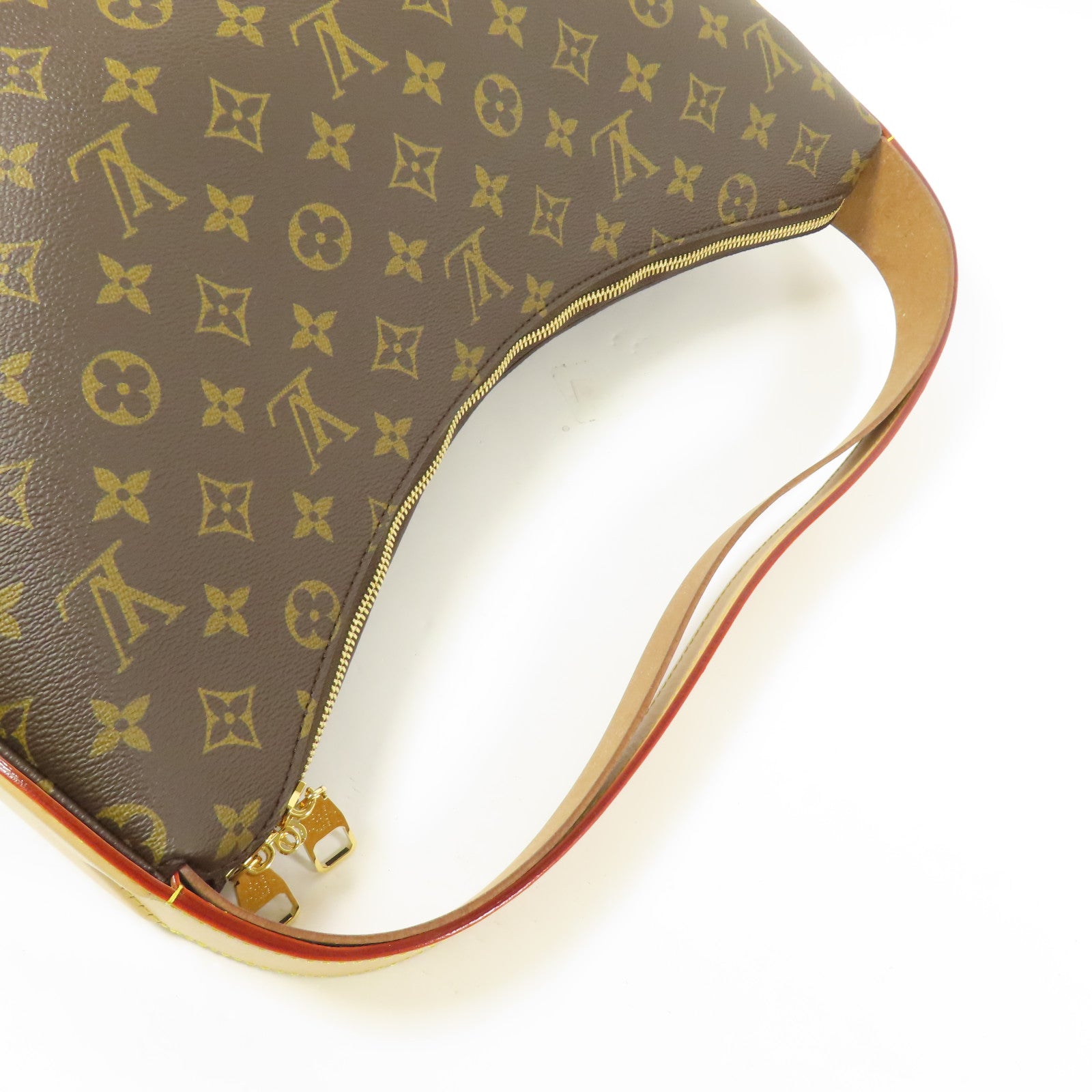 LOUIS VUITTON Monogram Slouchy MM金扣肩背袋