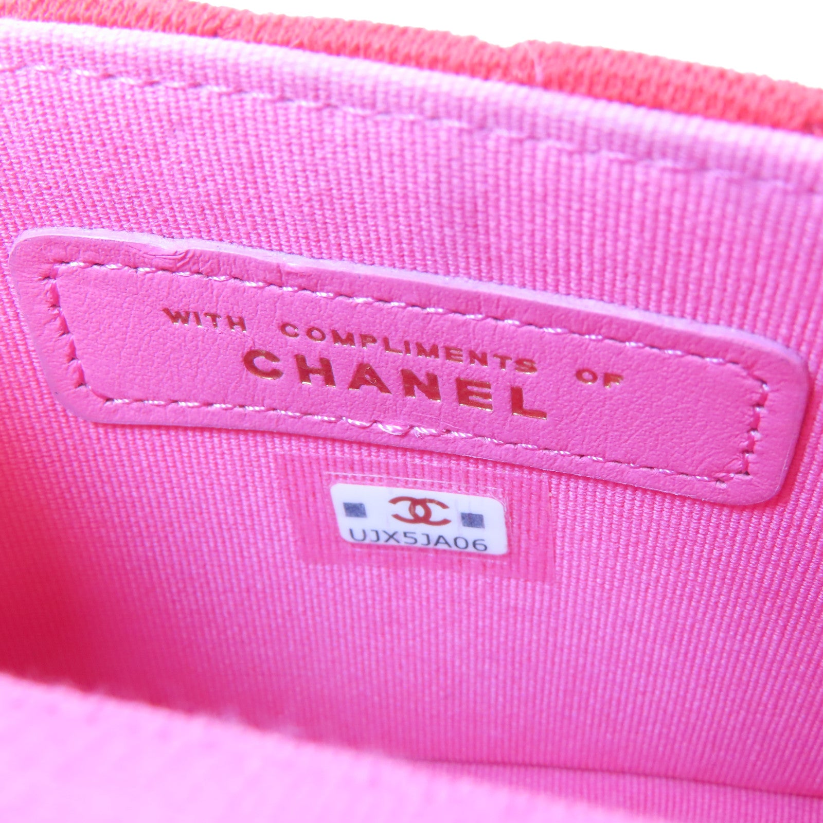 CHANEL 【激減優惠】菱格布料Chain Shoulder Bag金扣鏈帶肩背袋紅色