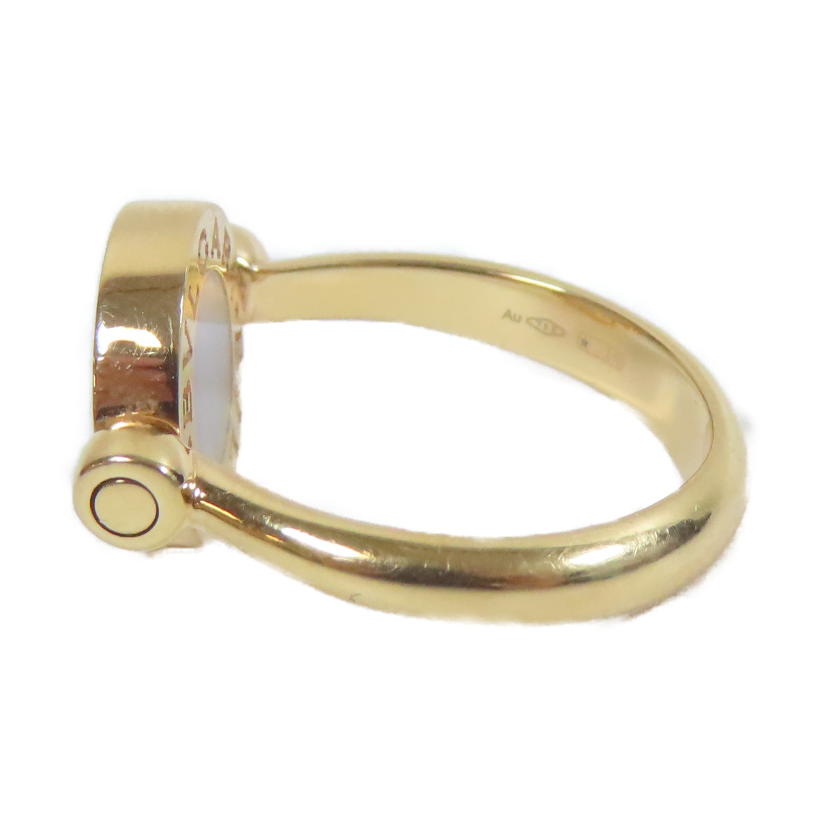 BVLGARI 【激減優惠】18K玫瑰金Flip Ring戒指#52/US#6