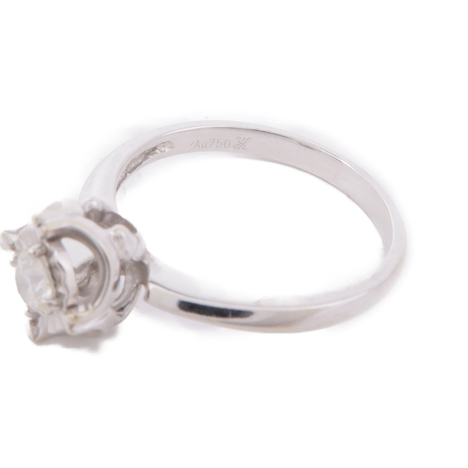 JEWELRY 18K白金Diamond鑽石戒指US#6