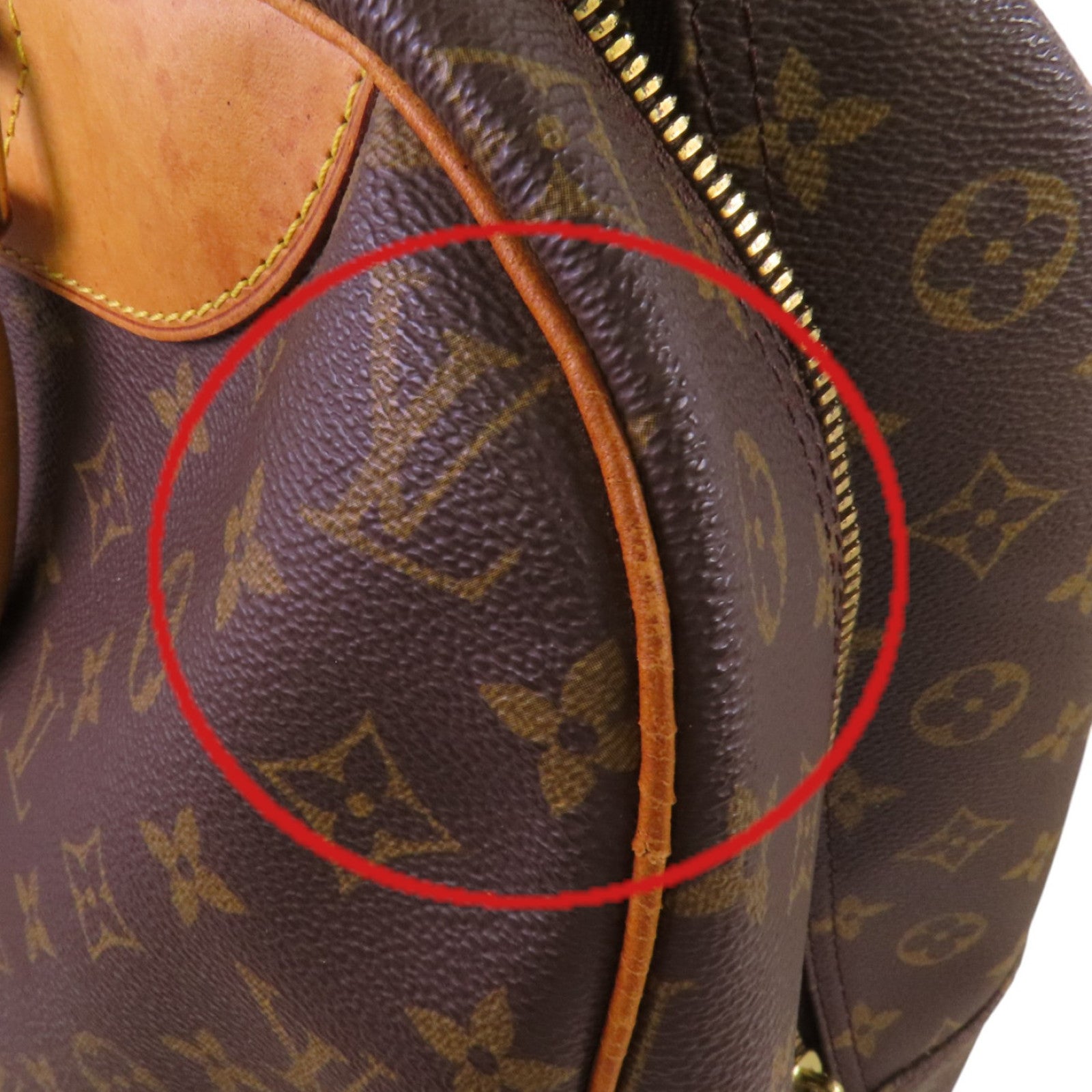 LOUIS VUITTON Monogram Evasion金扣手挽袋