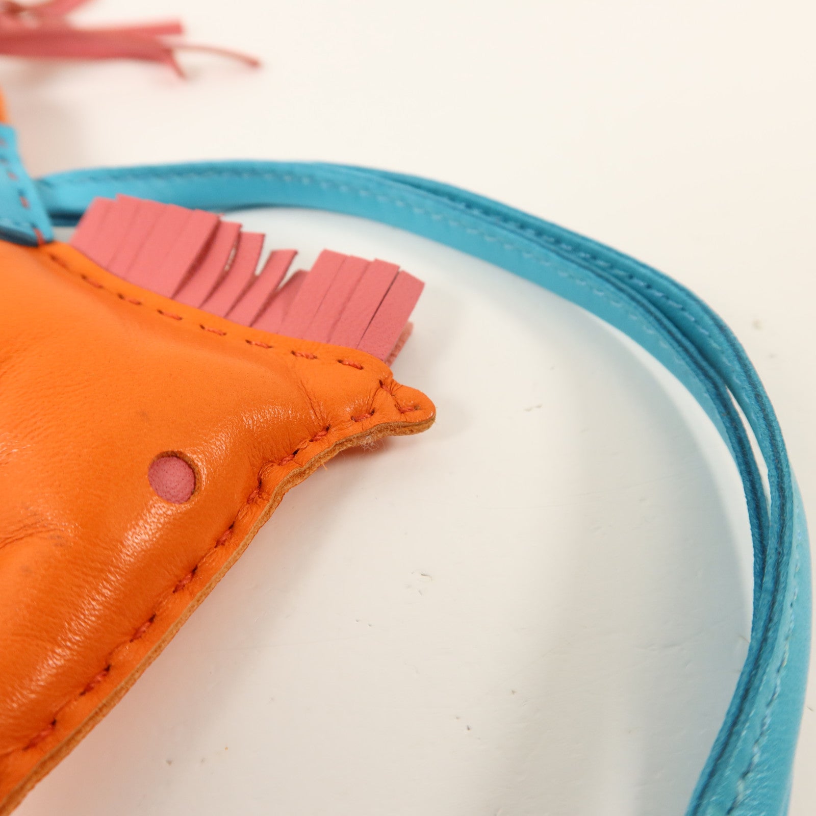 HERMES Milo皮革Rodeo MM掛飾