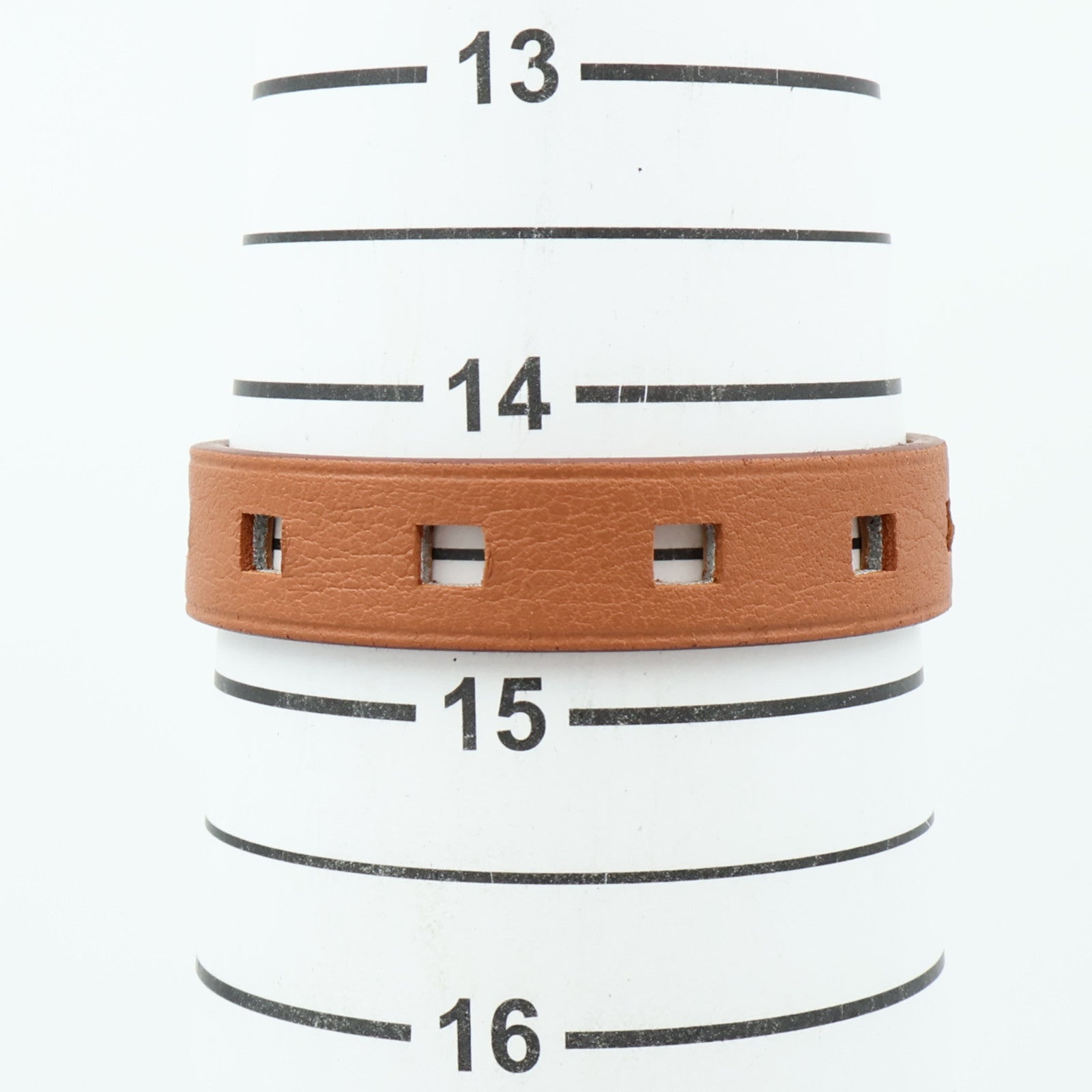 HERMES 【激減優惠】Swift皮革Mini Dog Bracelet銀扣手鏈